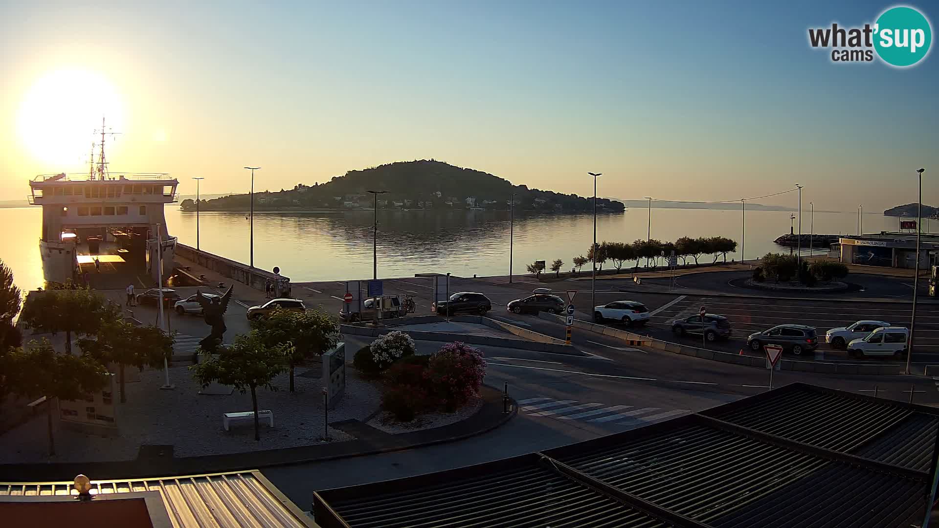 Webcam Ugljan – Preko Ferry to Zadar