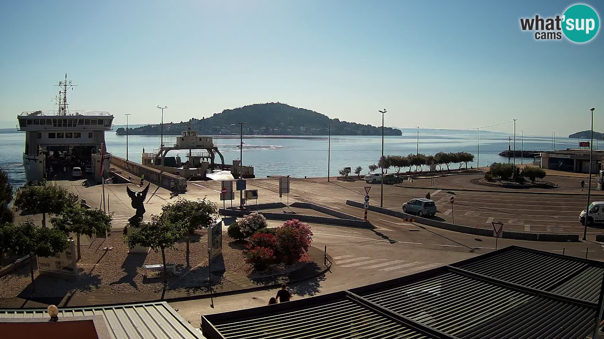 Webcam Ugljan – Preko Ferry to Zadar