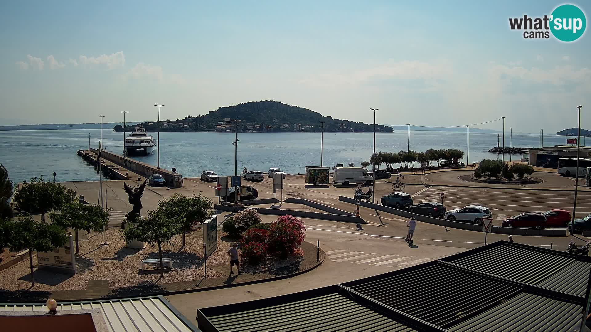 Webcam Ugljan – Preko Ferry to Zadar