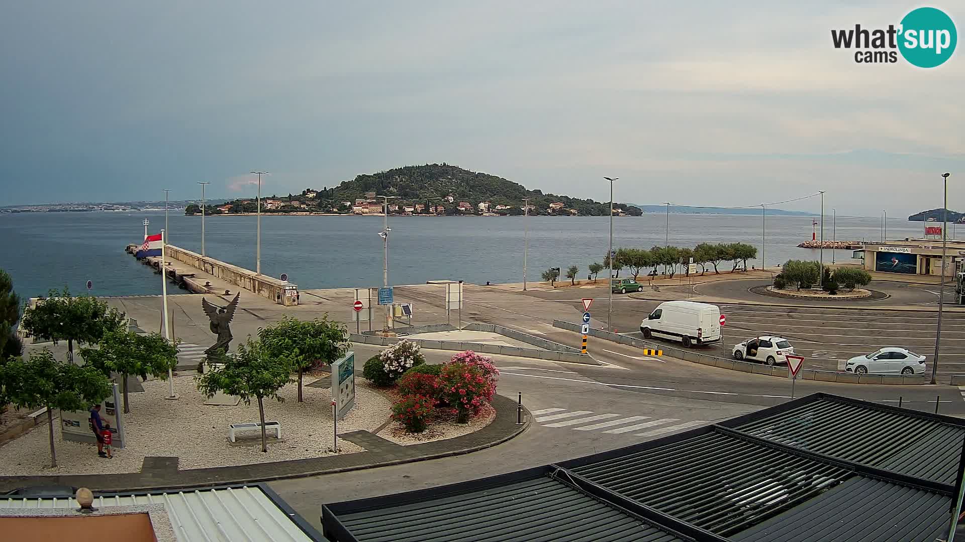 Webcam Ugljan – Preko Ferry to Zadar