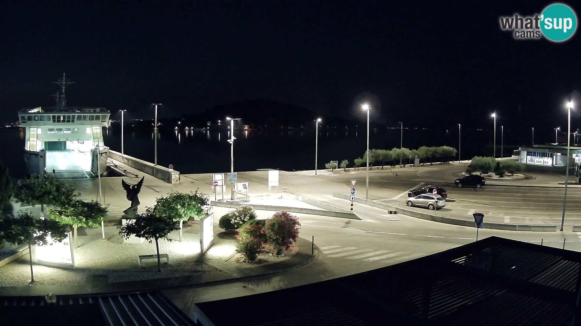 Webcam Ugliano – terminal traghetto da Preko a Zara