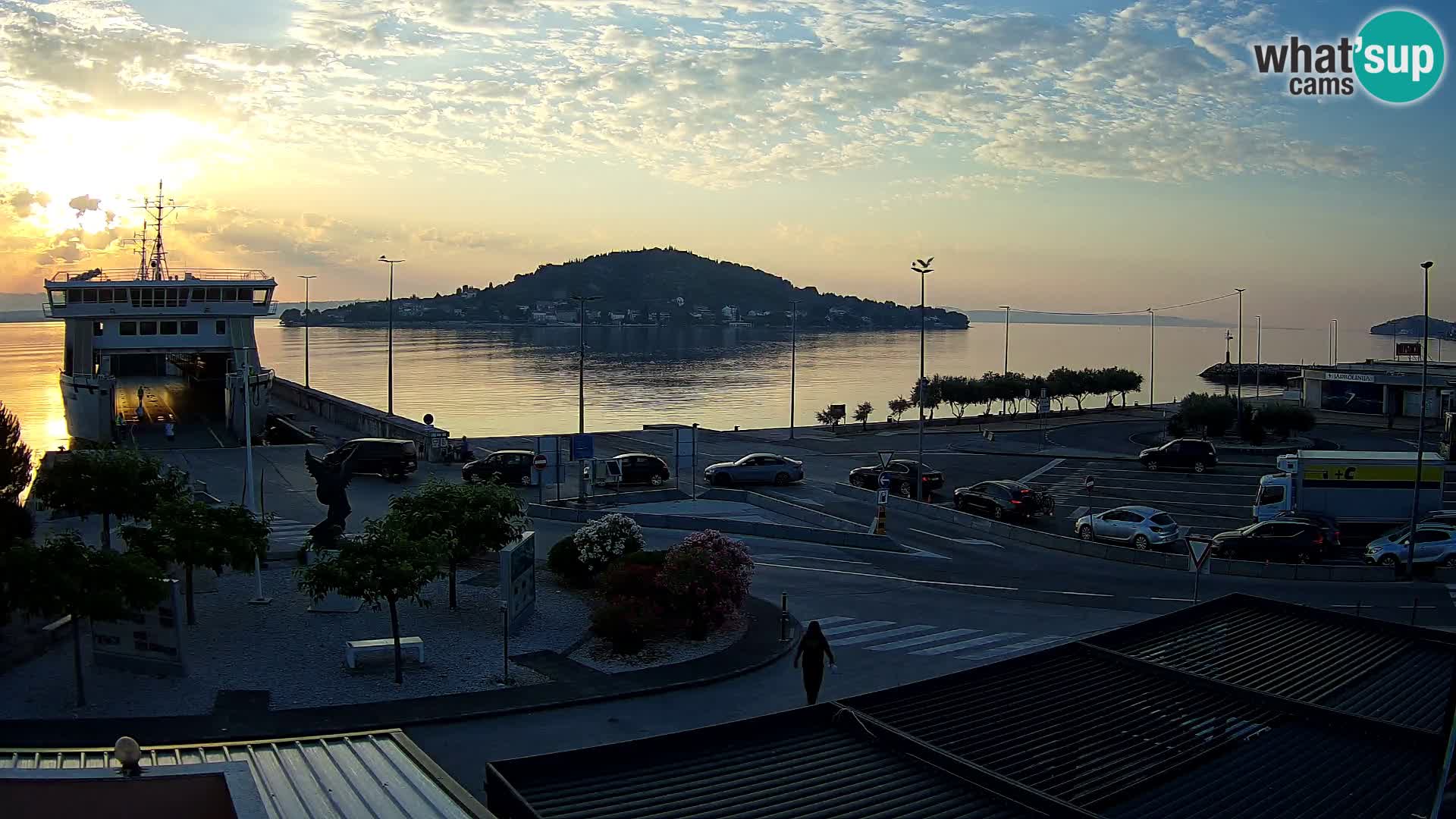 Webcam Ugljan – Preko Ferry to Zadar