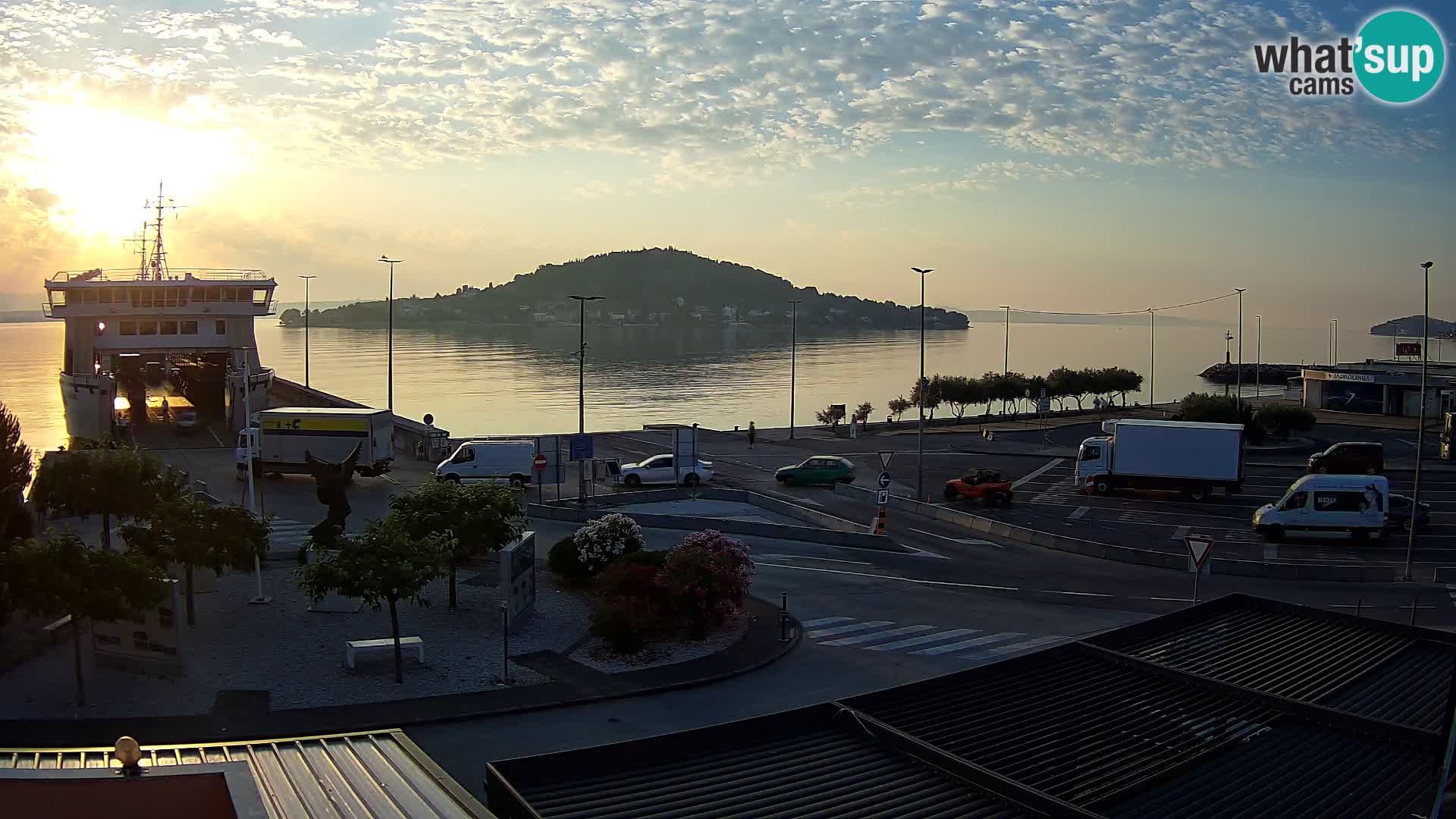 Webcam Ugljan – Preko Ferry to Zadar