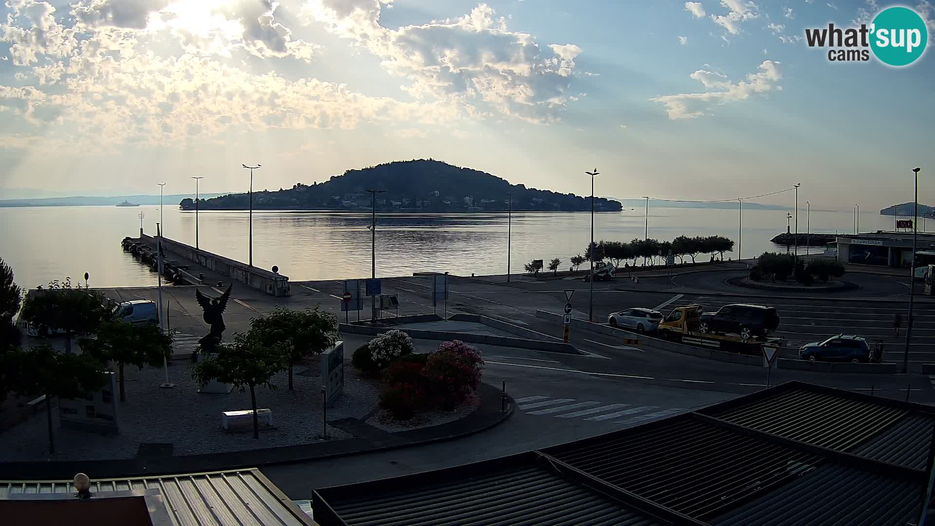 Webcam Ugliano – terminal traghetto da Preko a Zara