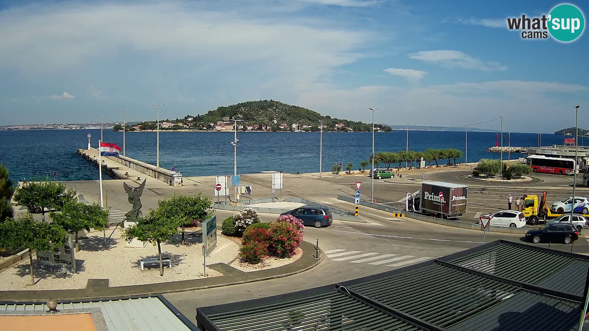 Web cam UGLJAN – Ferry de Preko à Zadar