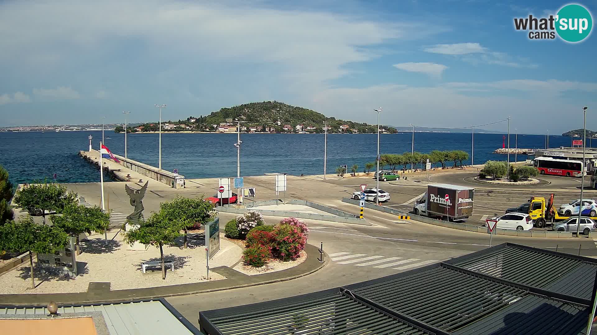 Cámara web UGLJAN – Transportar de Preko a Zadar