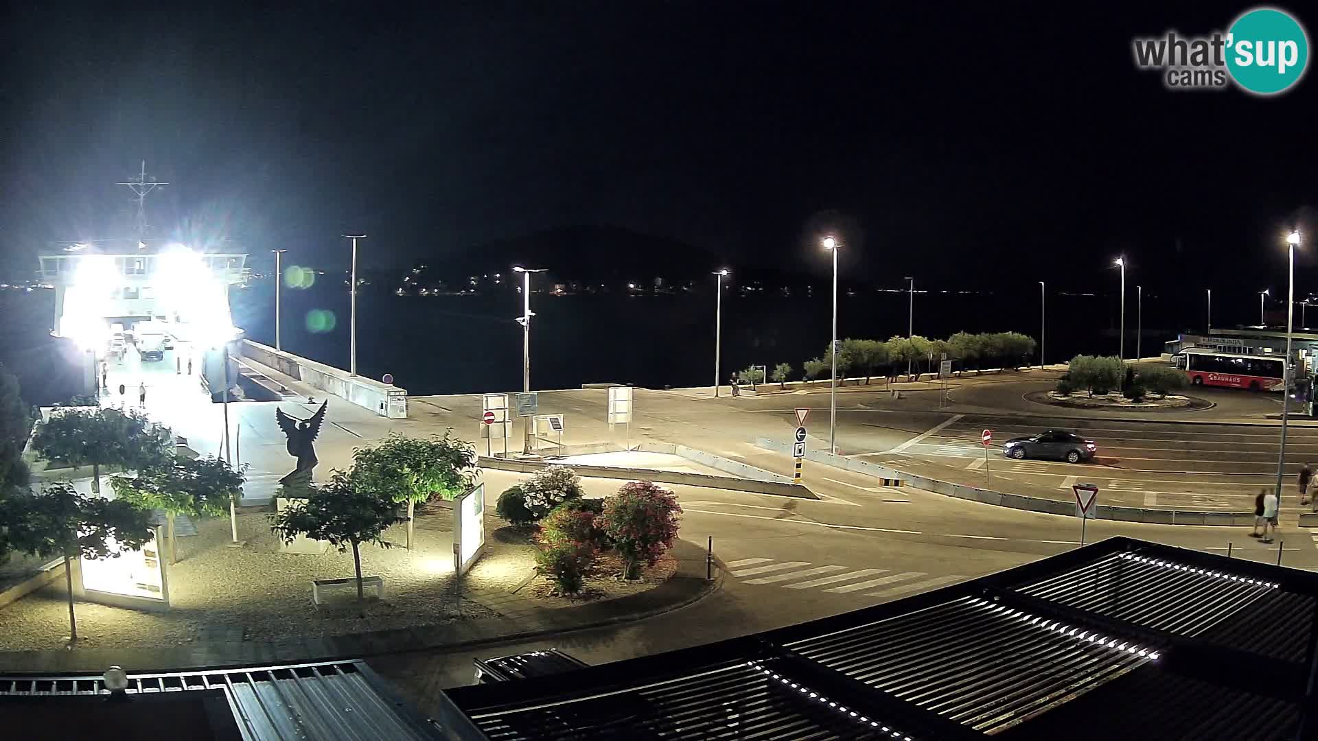 Webcam Ugljan – Preko Ferry to Zadar