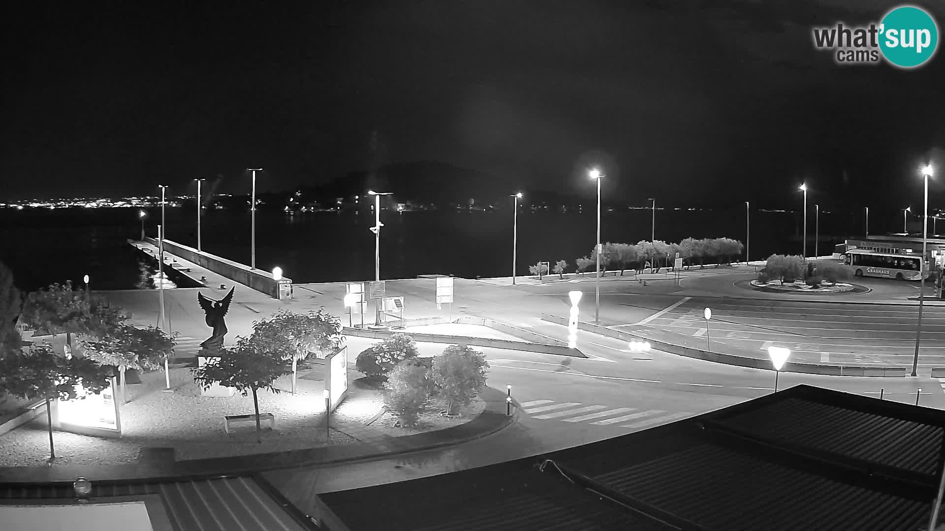 Webcam Ugliano – terminal traghetto da Preko a Zara