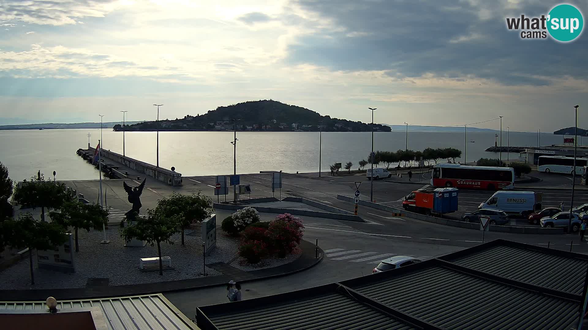 Webcam Ugliano – terminal traghetto da Preko a Zara