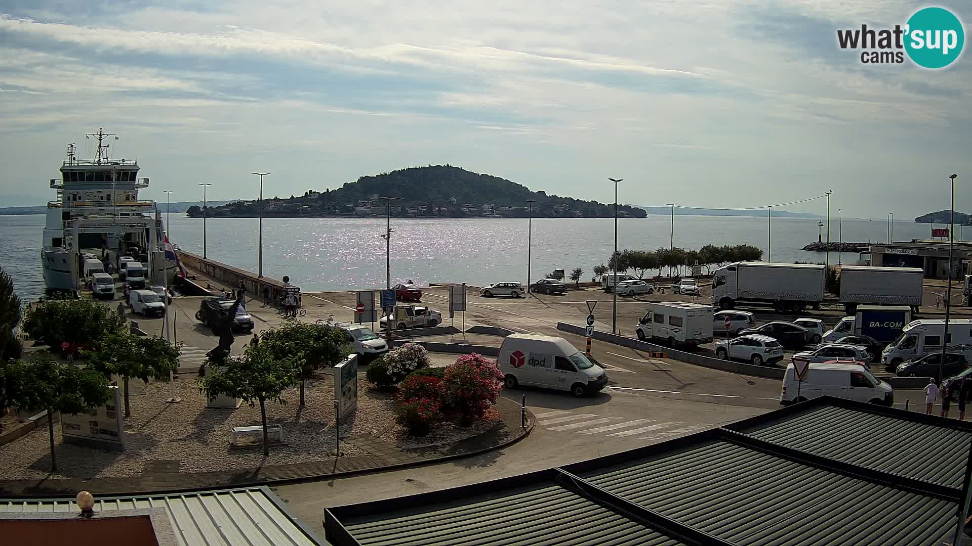 Webcam Ugljan – Preko Ferry to Zadar
