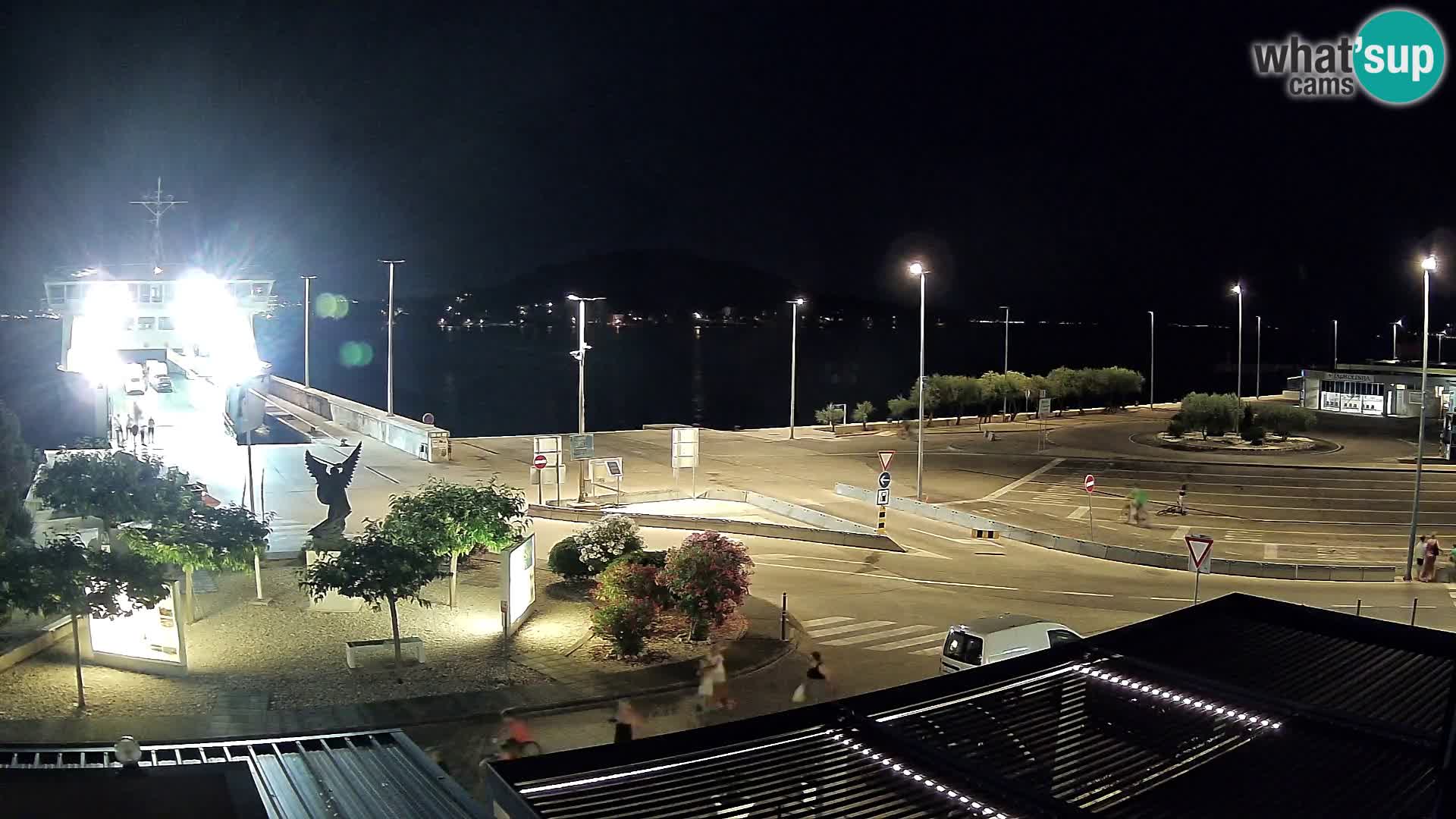 Webcam Ugliano – terminal traghetto da Preko a Zara