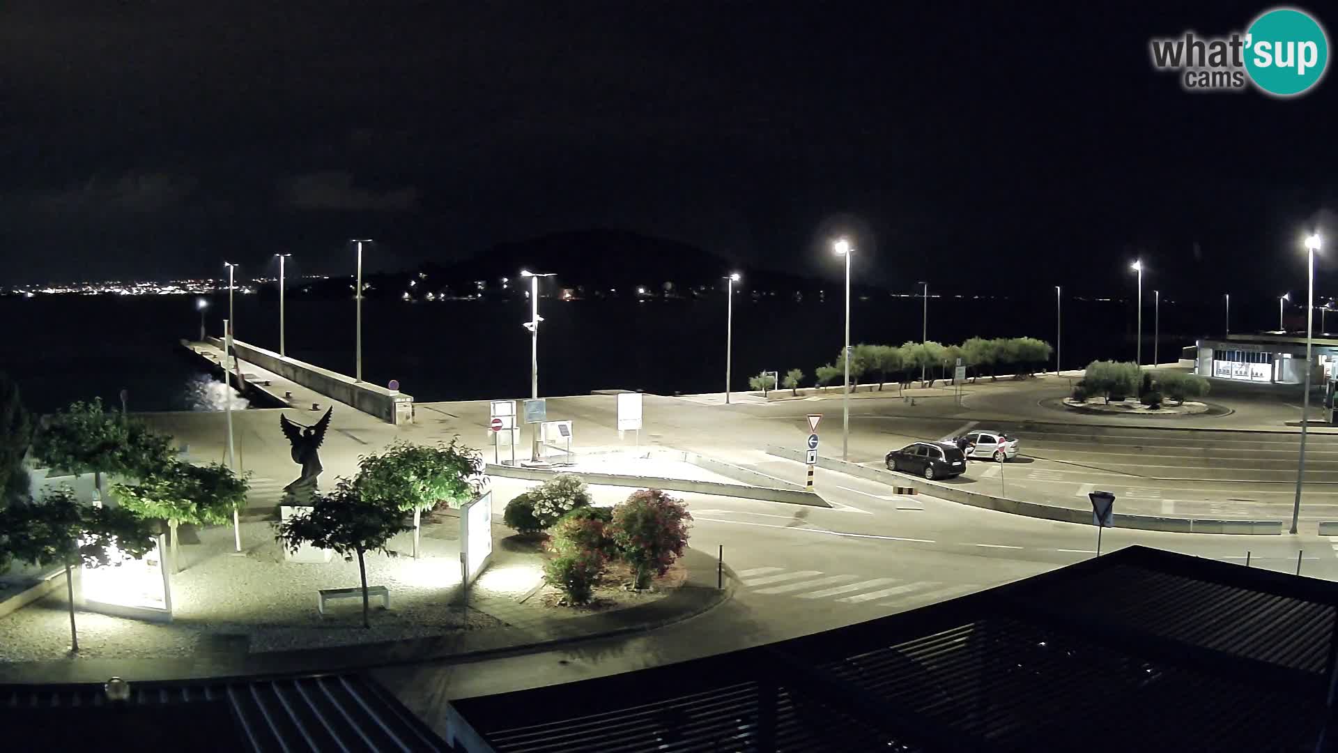 Webcam Ugliano – terminal traghetto da Preko a Zara