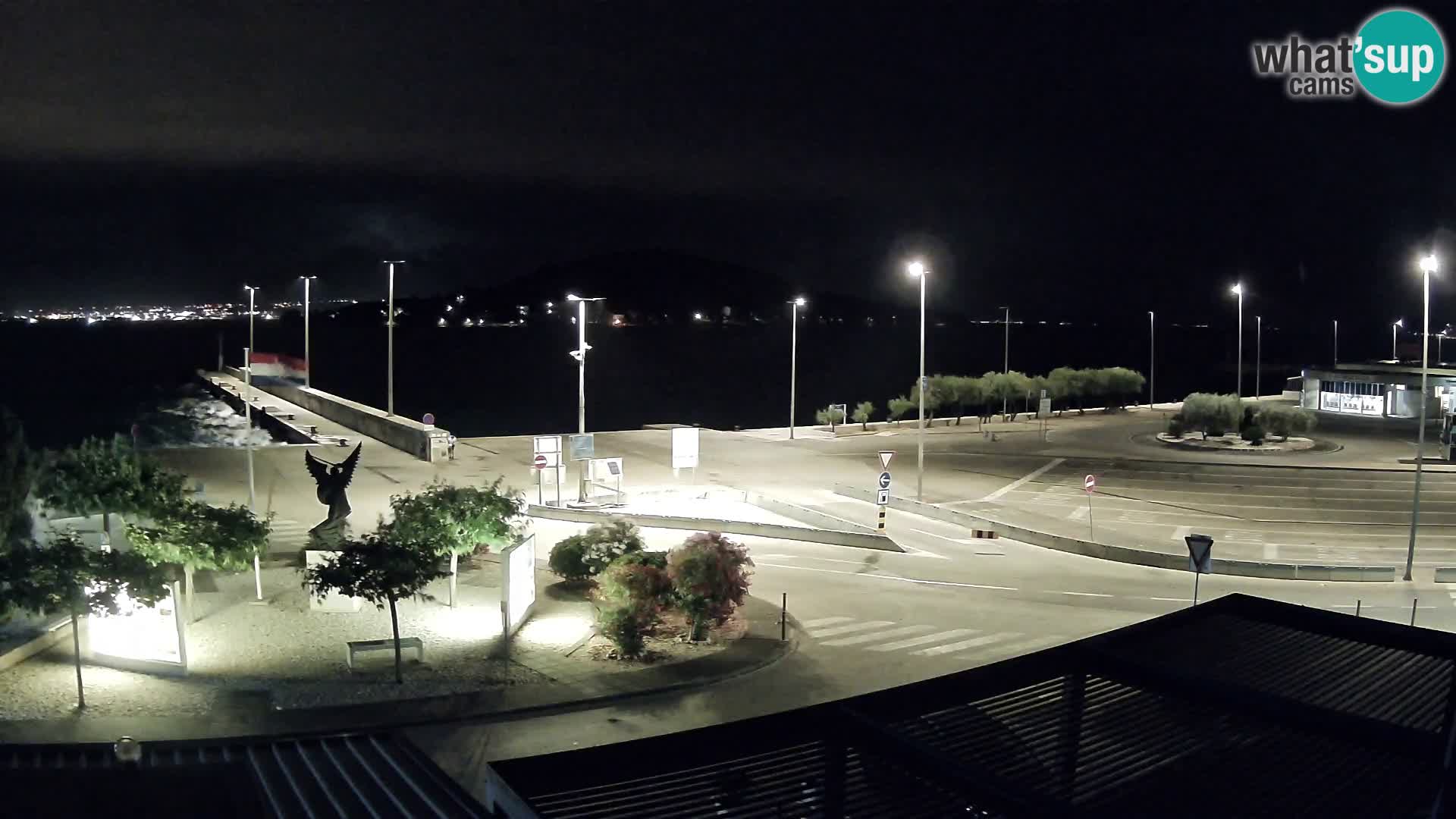 Spletna kamera Ugljan – trajekt Preko – Zadar