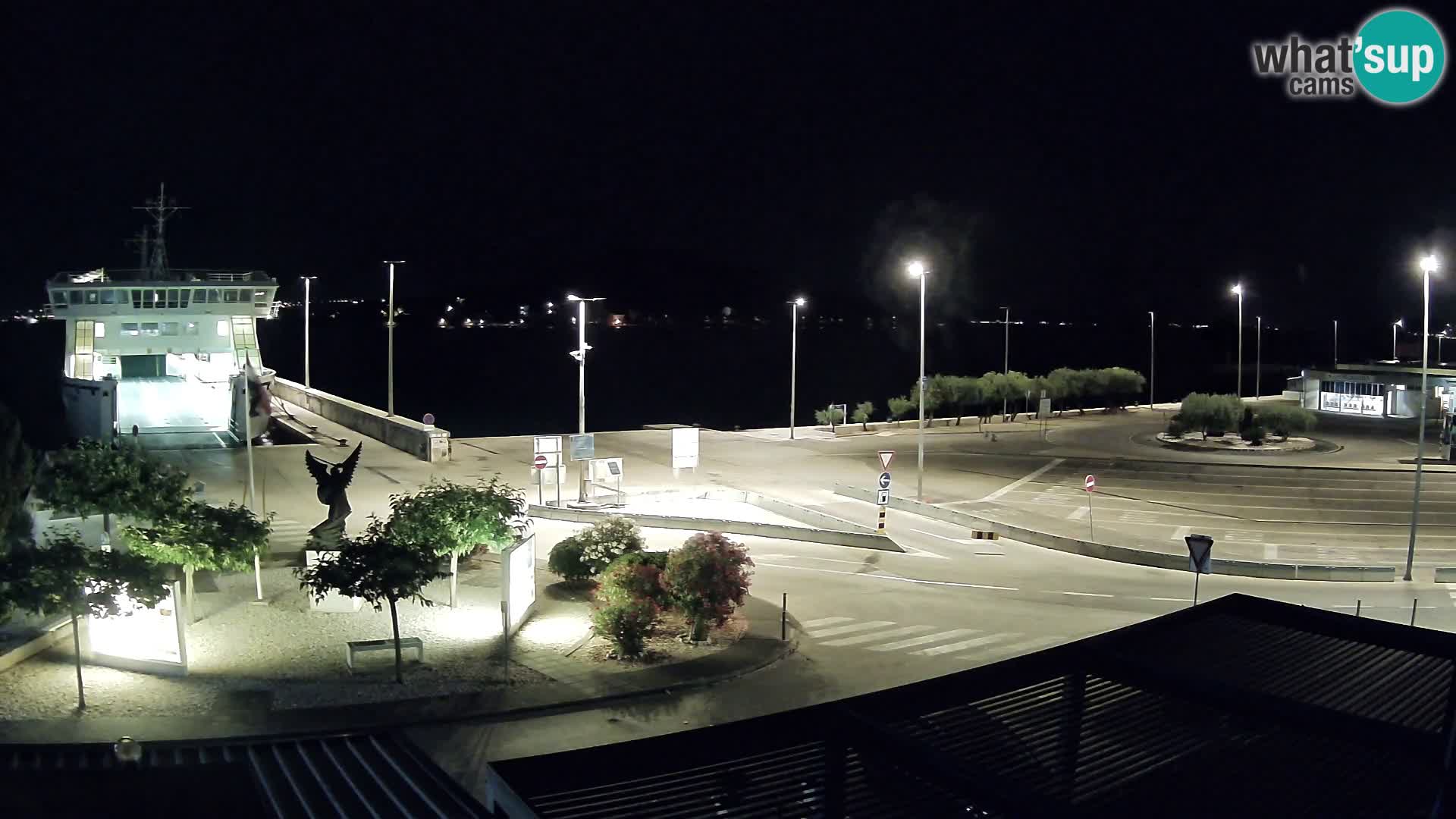 Spletna kamera Ugljan – trajekt Preko – Zadar