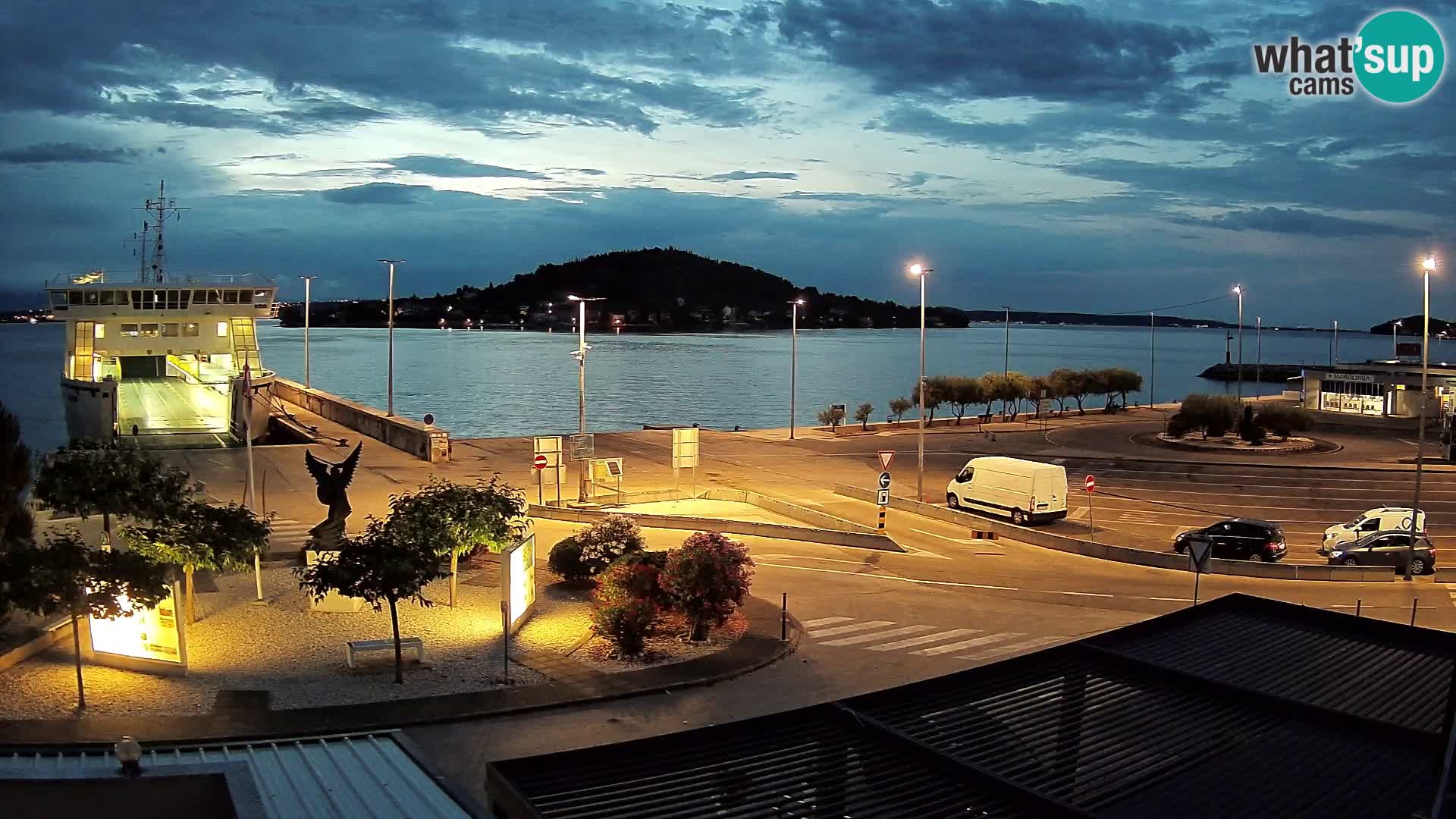 Spletna kamera Ugljan – trajekt Preko – Zadar