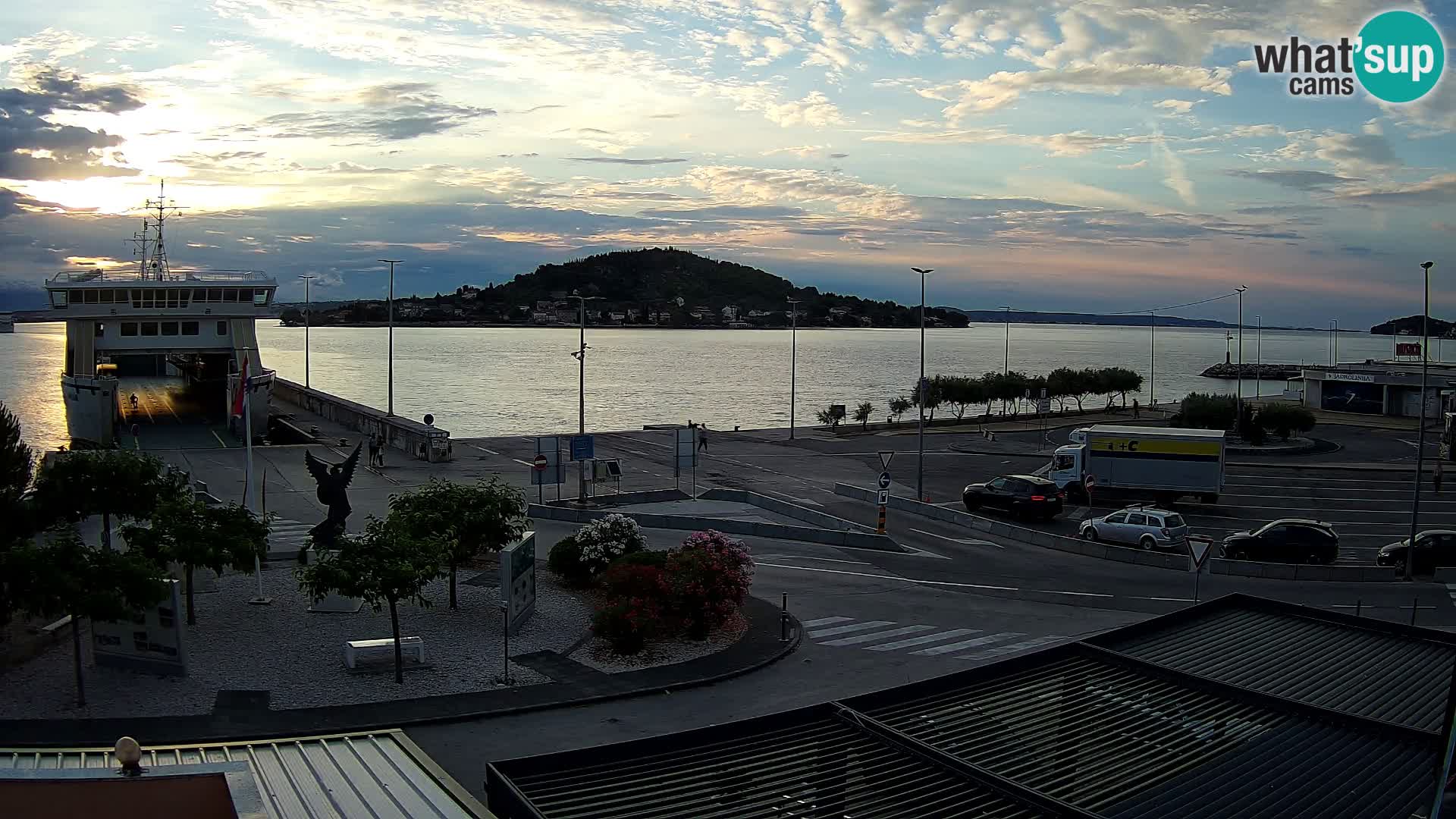 Cámara web UGLJAN – Transportar de Preko a Zadar