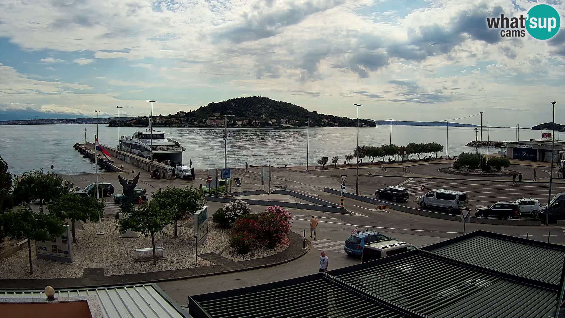 Webcam Ugljan – Preko Ferry to Zadar