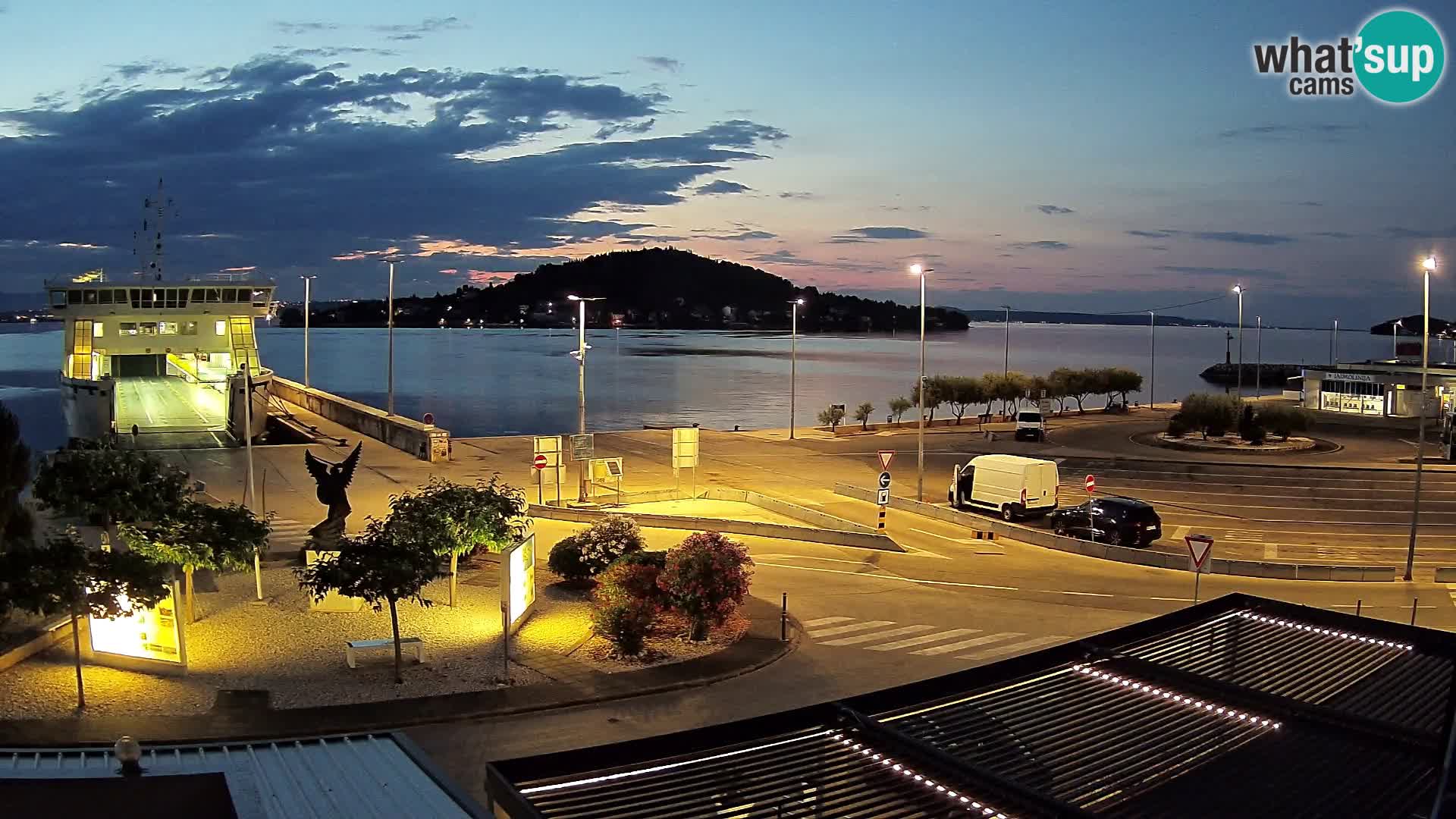 Webcam Ugljan – Preko Ferry to Zadar