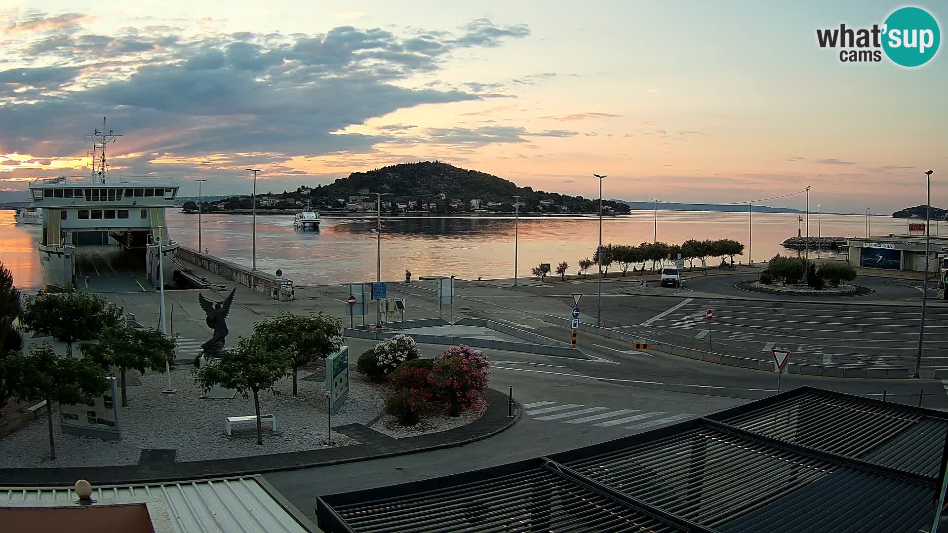 Webcam Ugljan – Preko Ferry to Zadar