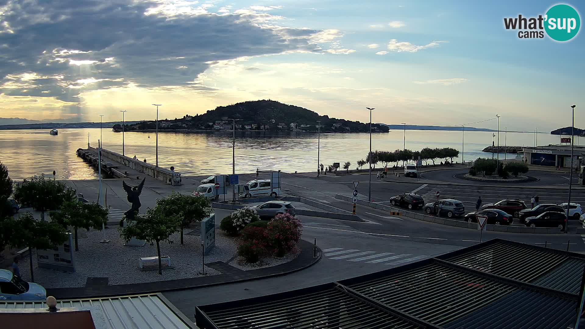 Webcam Ugljan – Preko Ferry to Zadar
