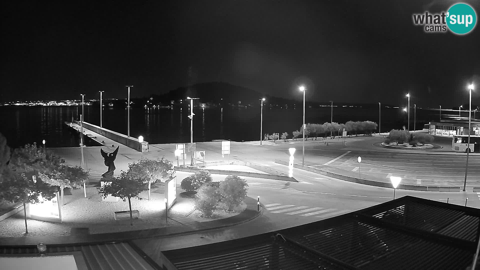 Webcam Ugliano – terminal traghetto da Preko a Zara