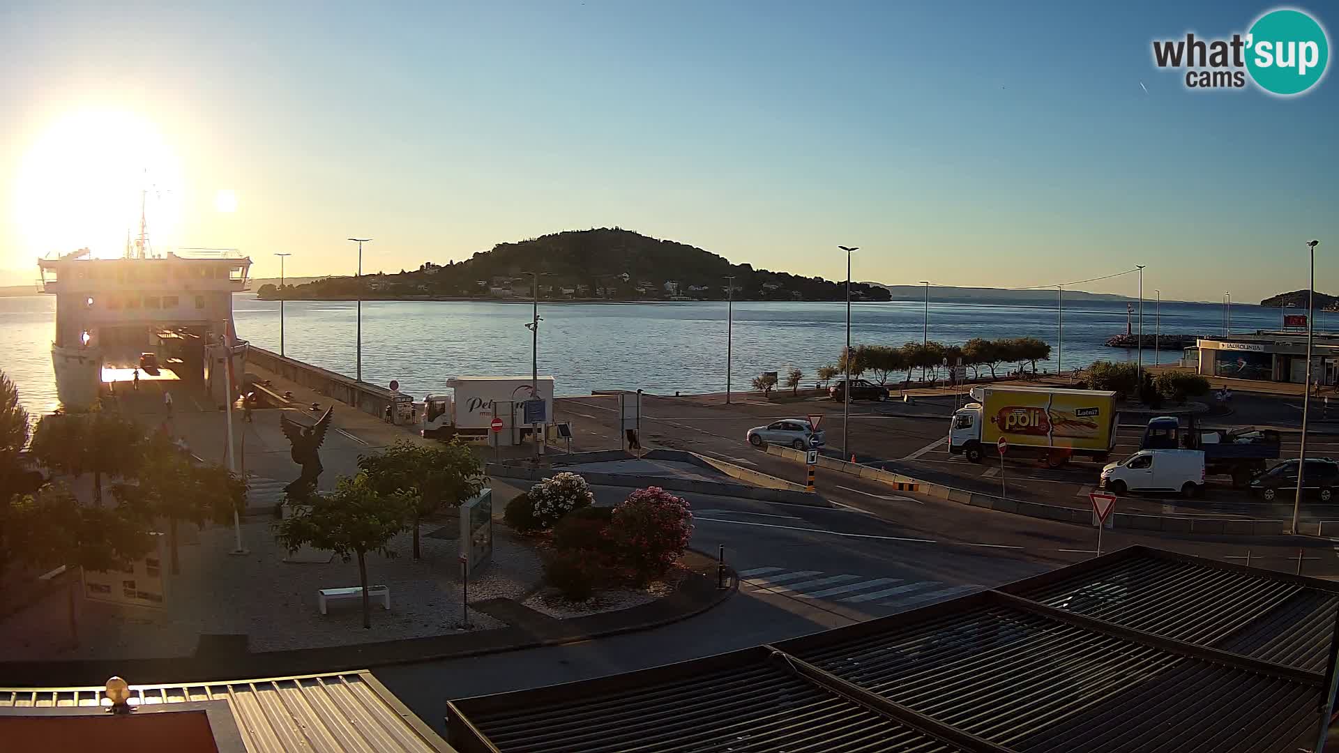 Webcam Ugljan – Preko Ferry to Zadar