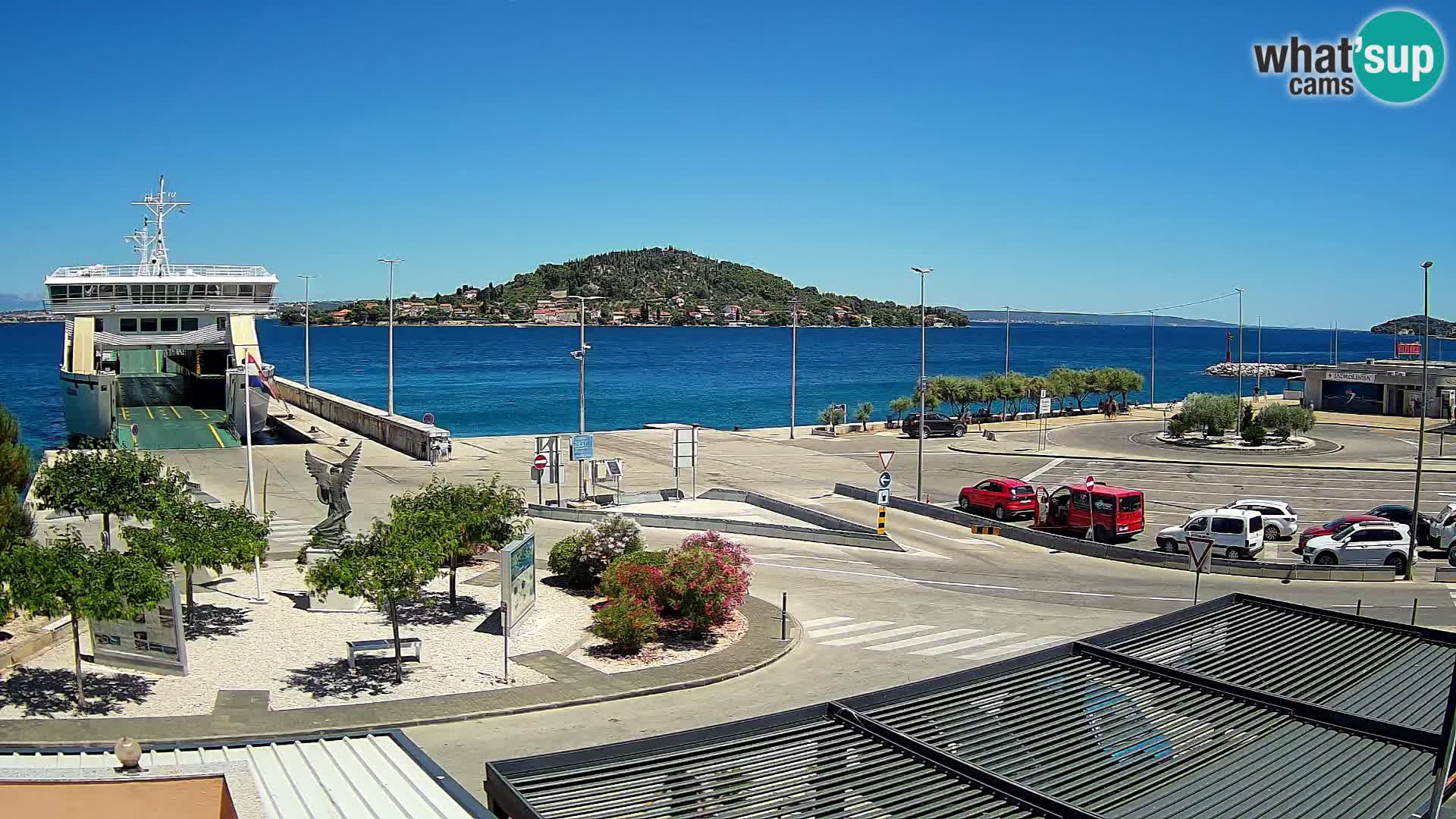 Webcam Ugljan – Preko Ferry to Zadar