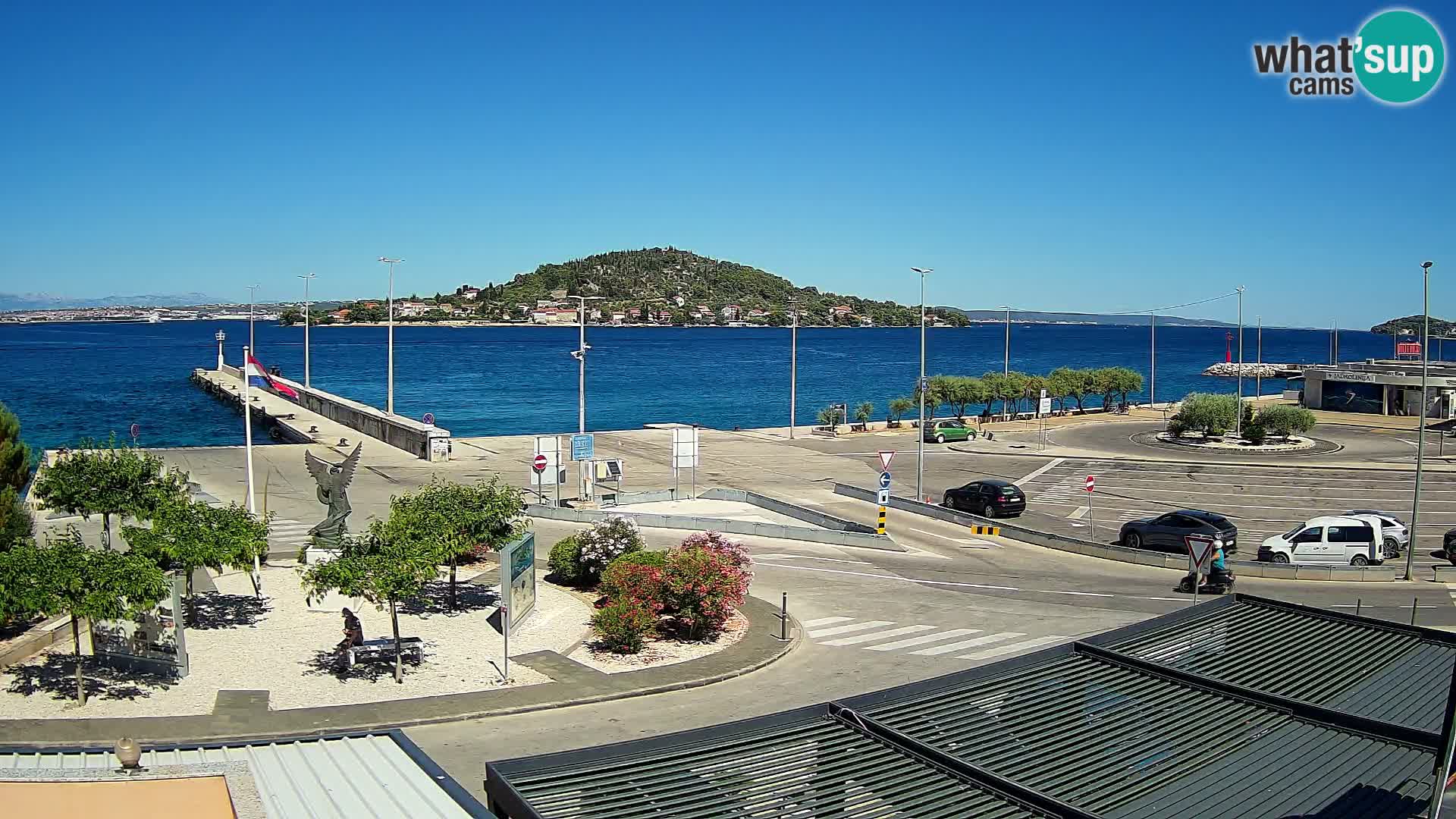 Webcam Ugljan – Preko Ferry to Zadar