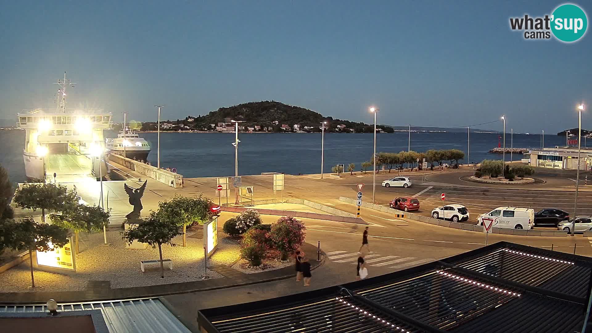 Webcam Ugljan – Preko Ferry to Zadar