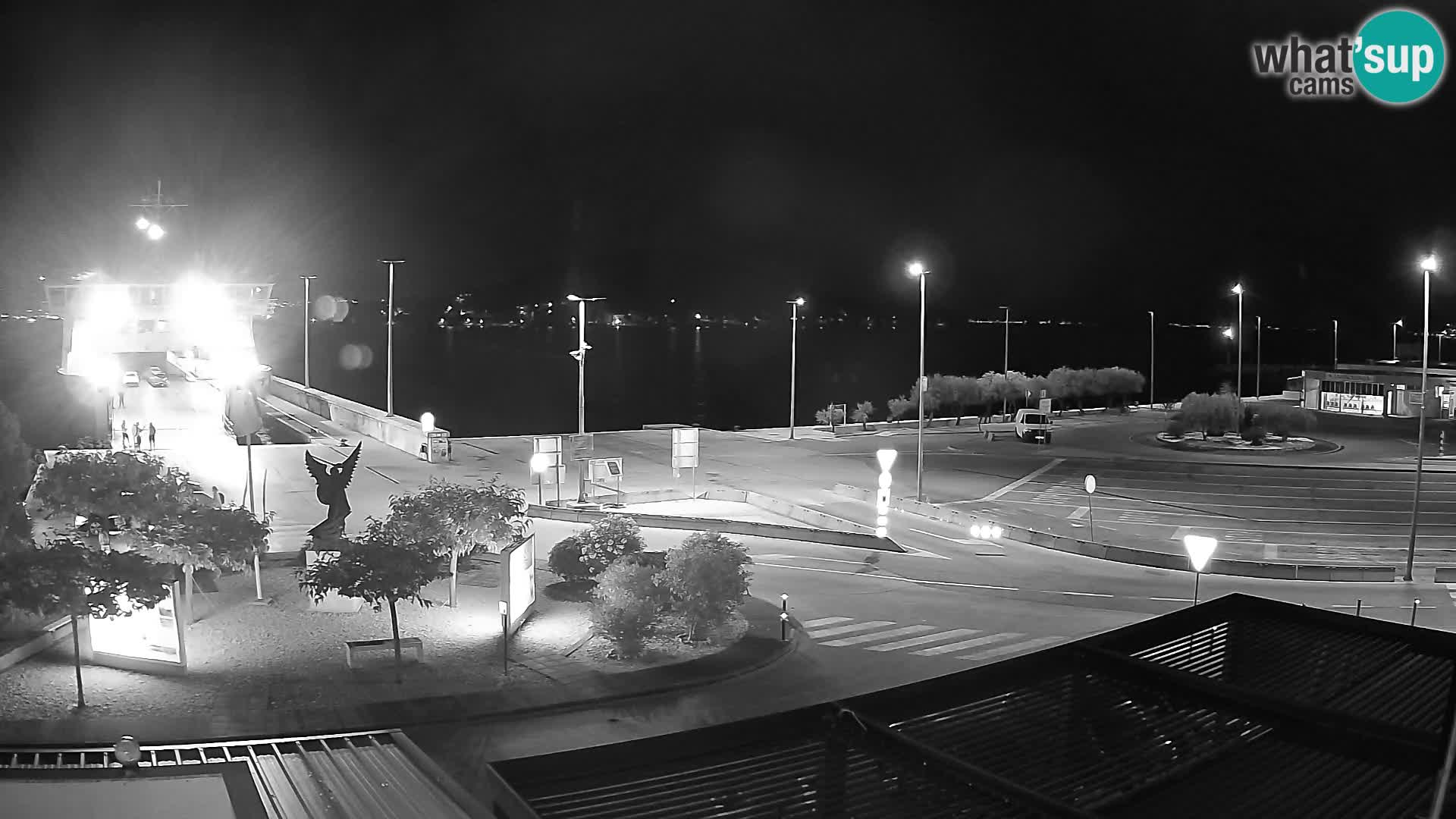 Webcam Ugljan – Preko Ferry to Zadar