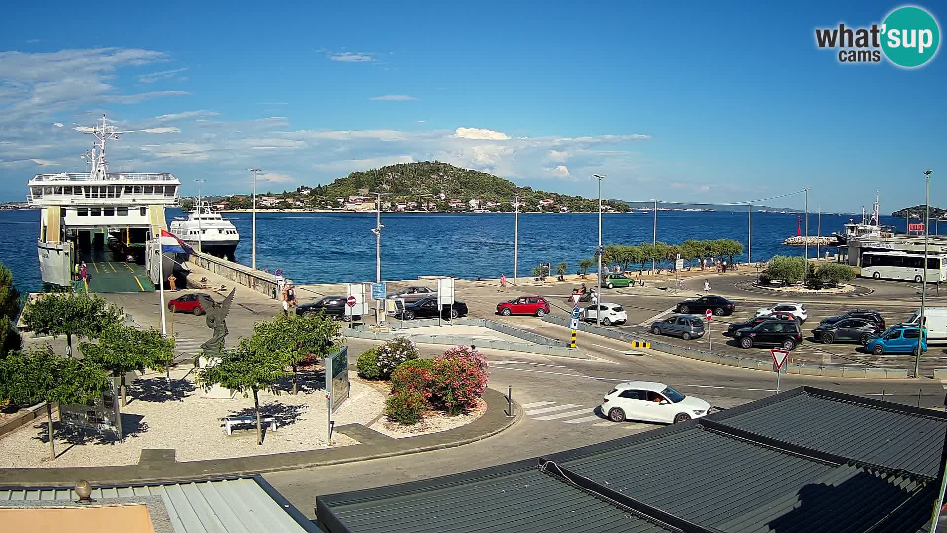 Web cam UGLJAN – Ferry de Preko à Zadar