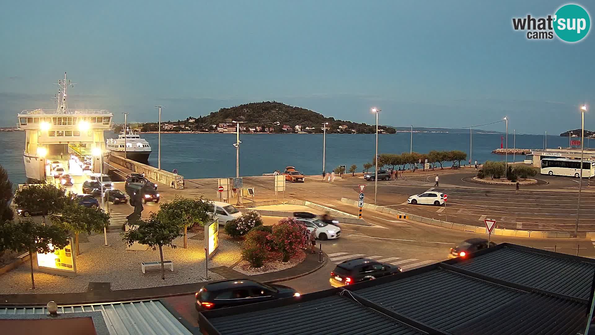 Web cam UGLJAN – Ferry de Preko à Zadar