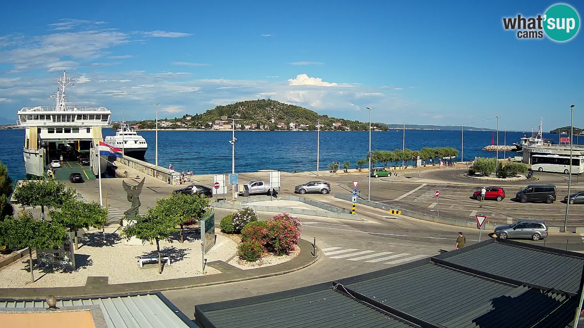 Web cam UGLJAN – Ferry de Preko à Zadar
