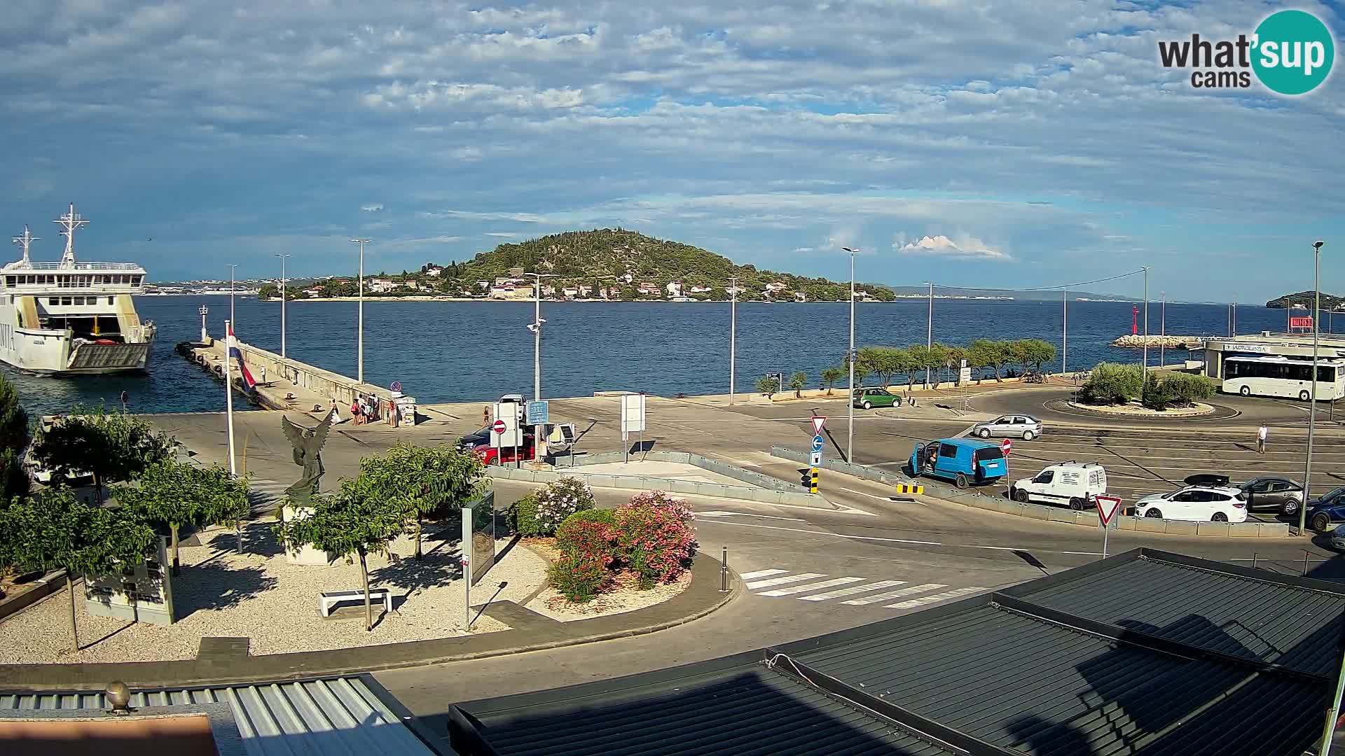 Web cam UGLJAN – Ferry de Preko à Zadar