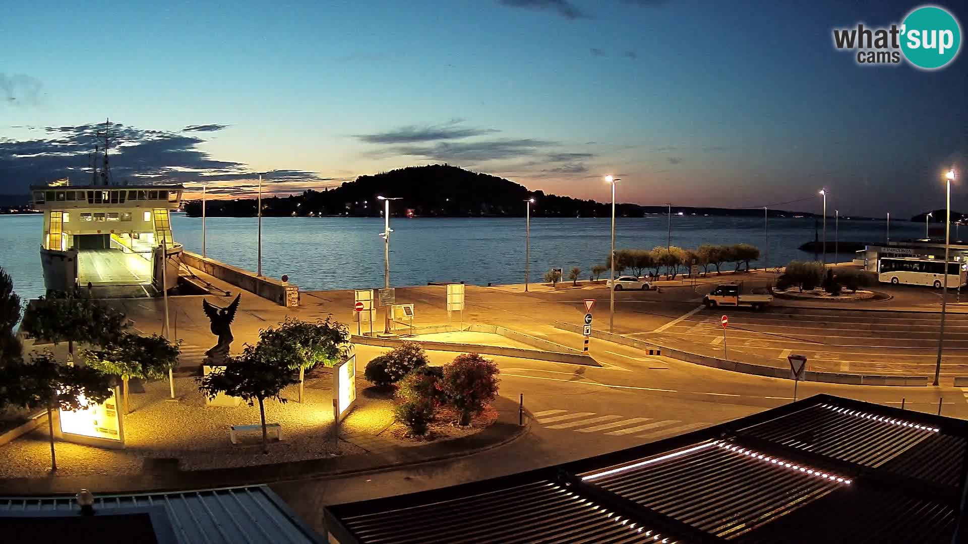 Webcam Ugljan – Preko Ferry to Zadar