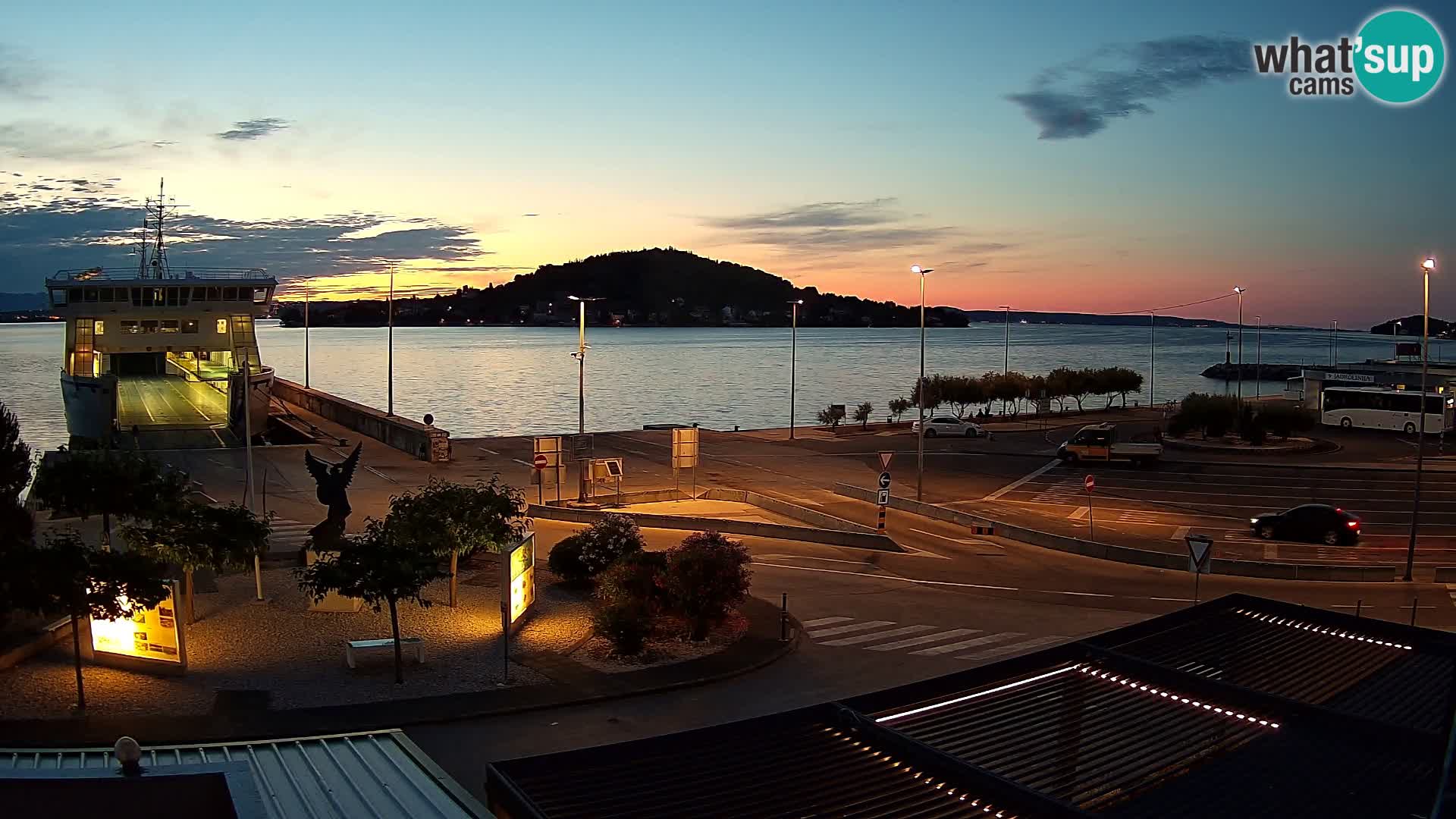 UGLJAN Webcam – Preko-Fähre nach Zadar