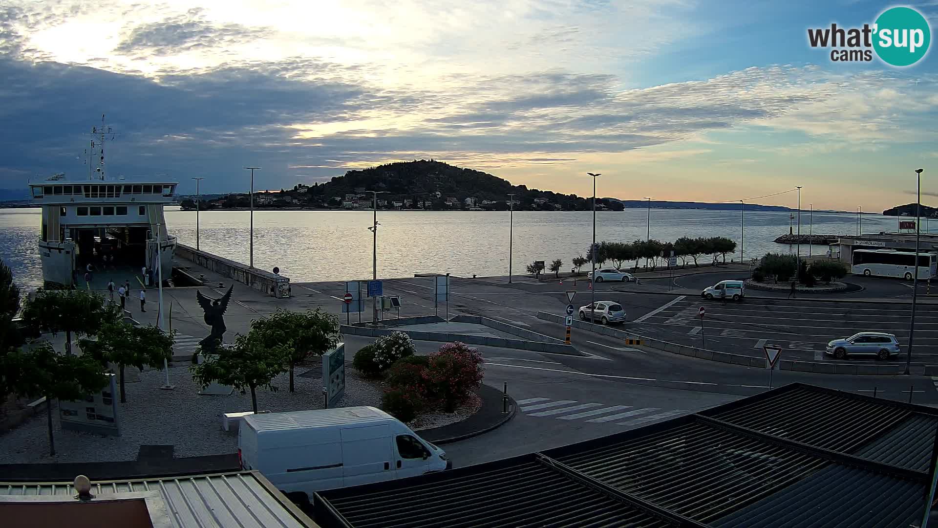 Webcam Ugljan – Preko Ferry to Zadar