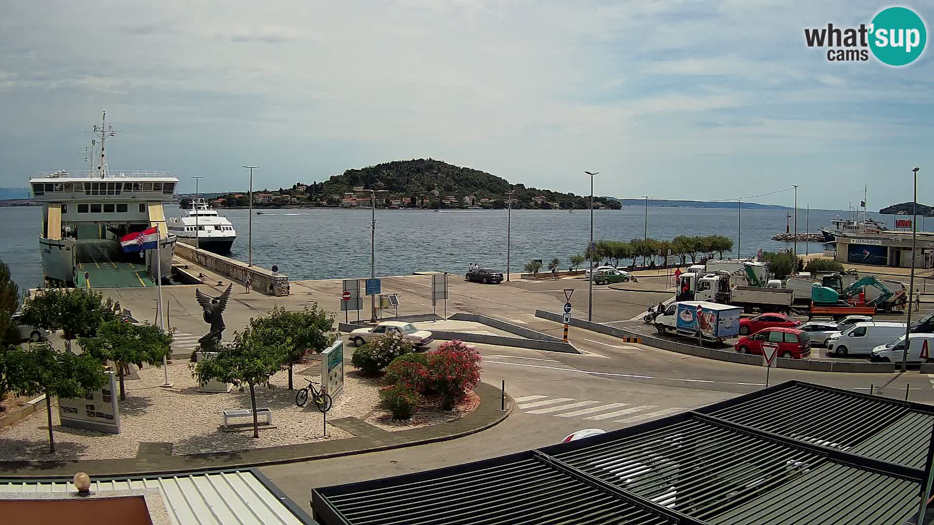 Web cam UGLJAN – Ferry de Preko à Zadar