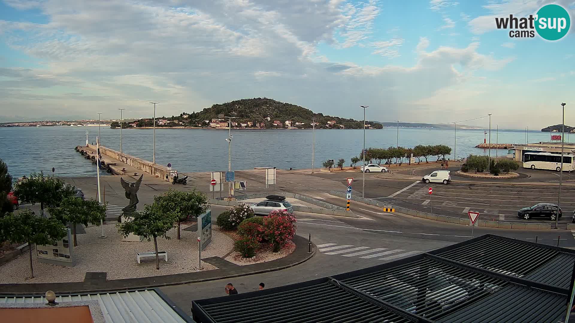 Webcam Ugljan – Preko Ferry to Zadar