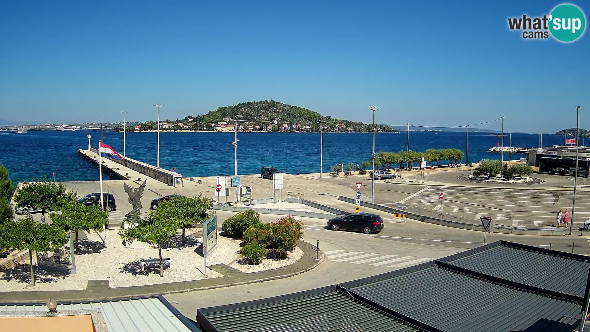 Web cam UGLJAN – Ferry de Preko à Zadar