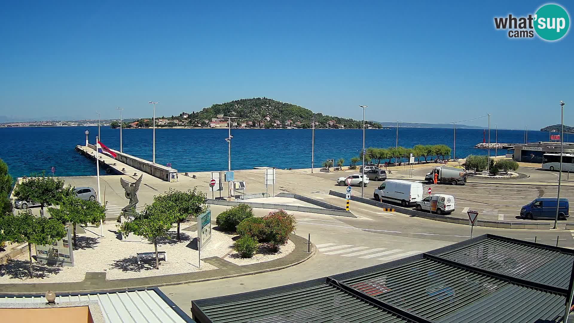 UGLJAN Webcam – Preko-Fähre nach Zadar