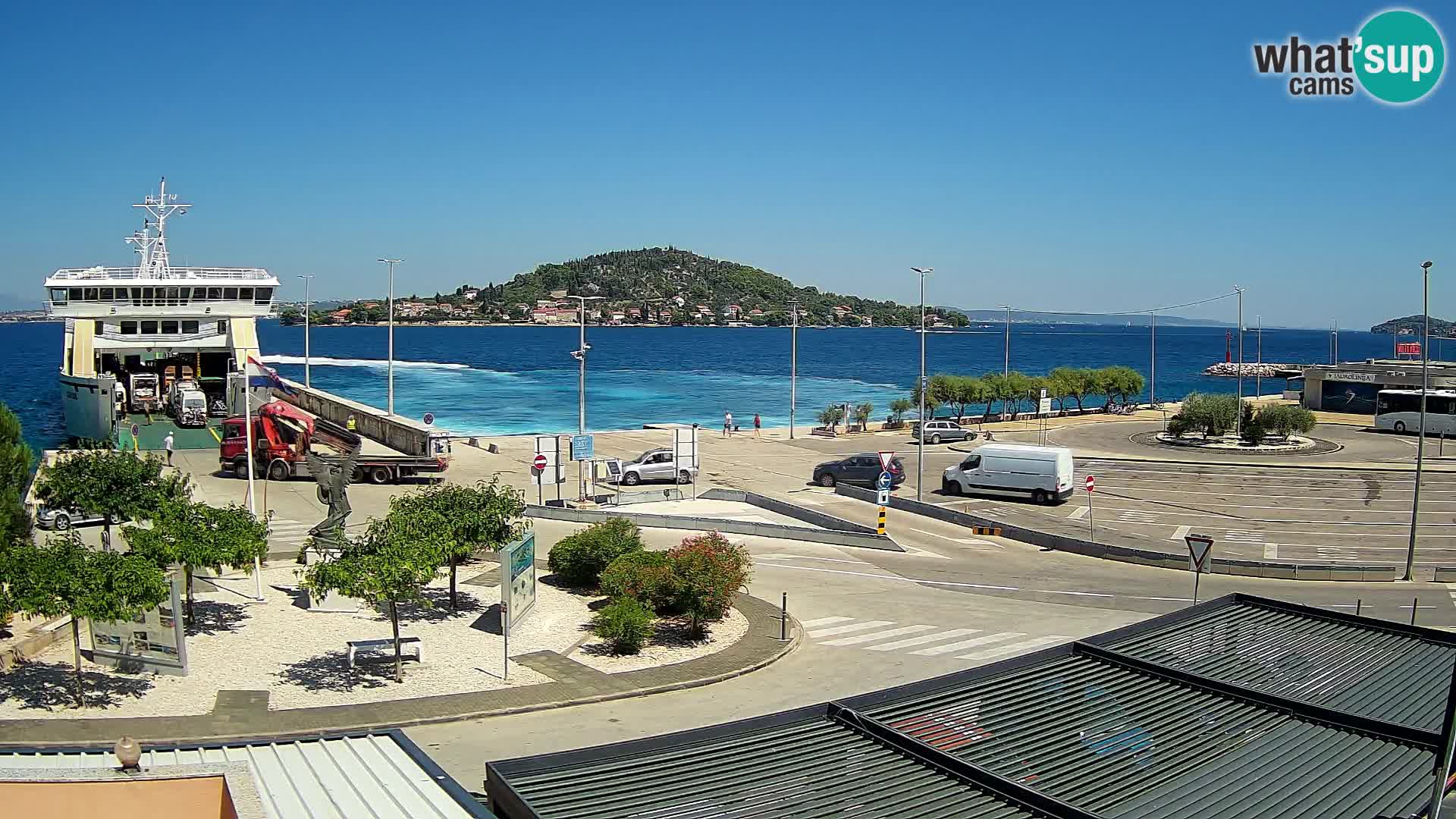 UGLJAN Webcam – Preko-Fähre nach Zadar