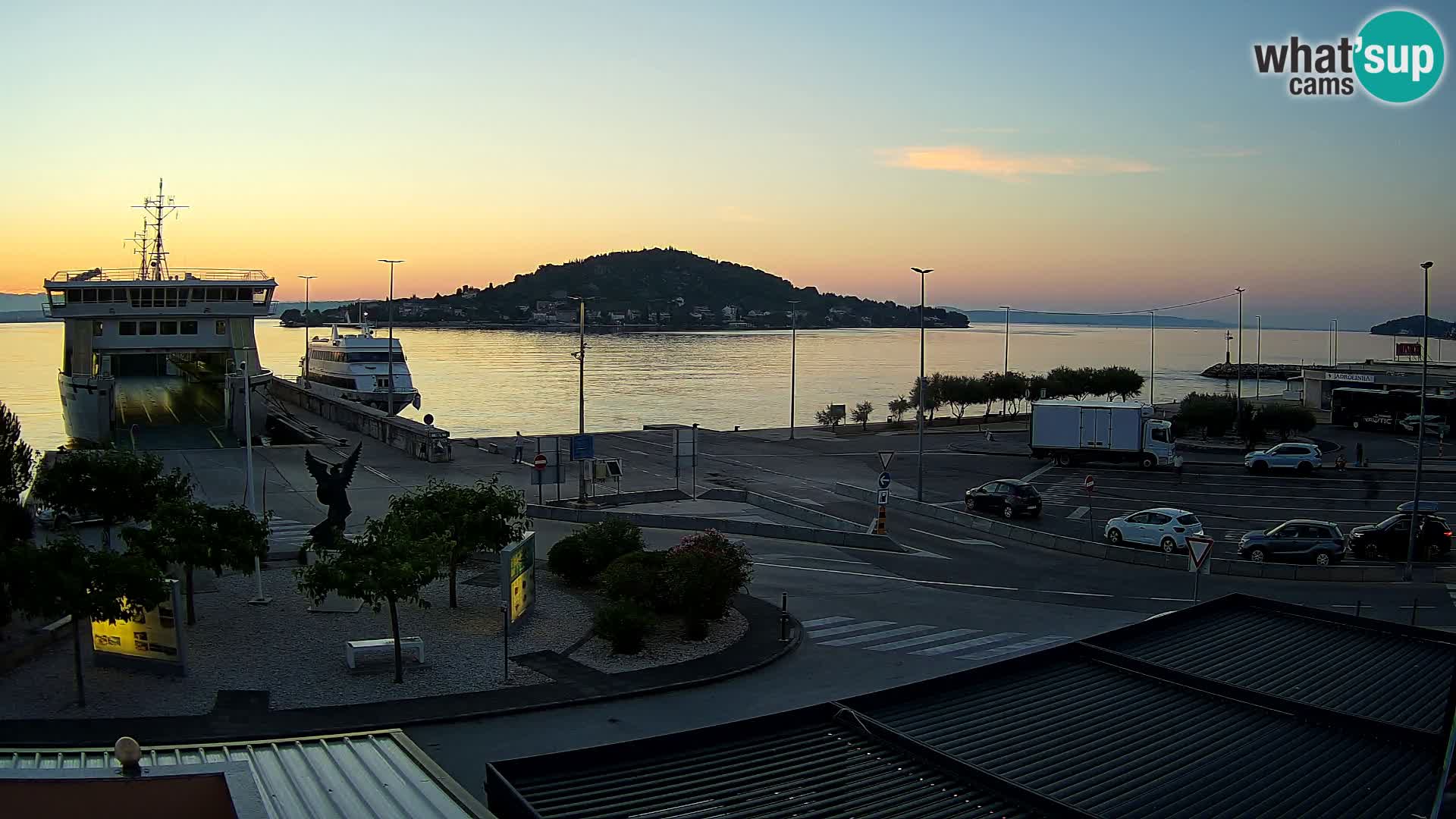 Cámara web UGLJAN – Transportar de Preko a Zadar