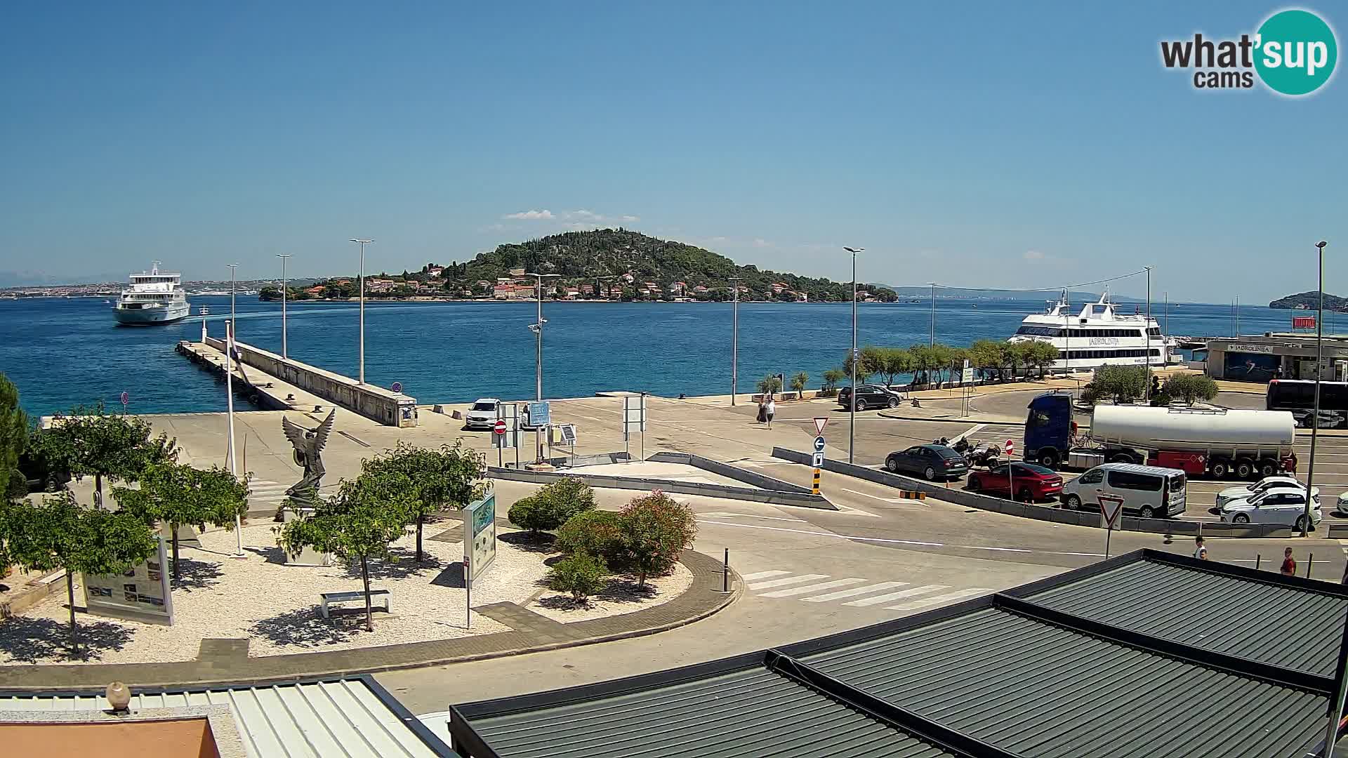 UGLJAN Webcam – Preko-Fähre nach Zadar
