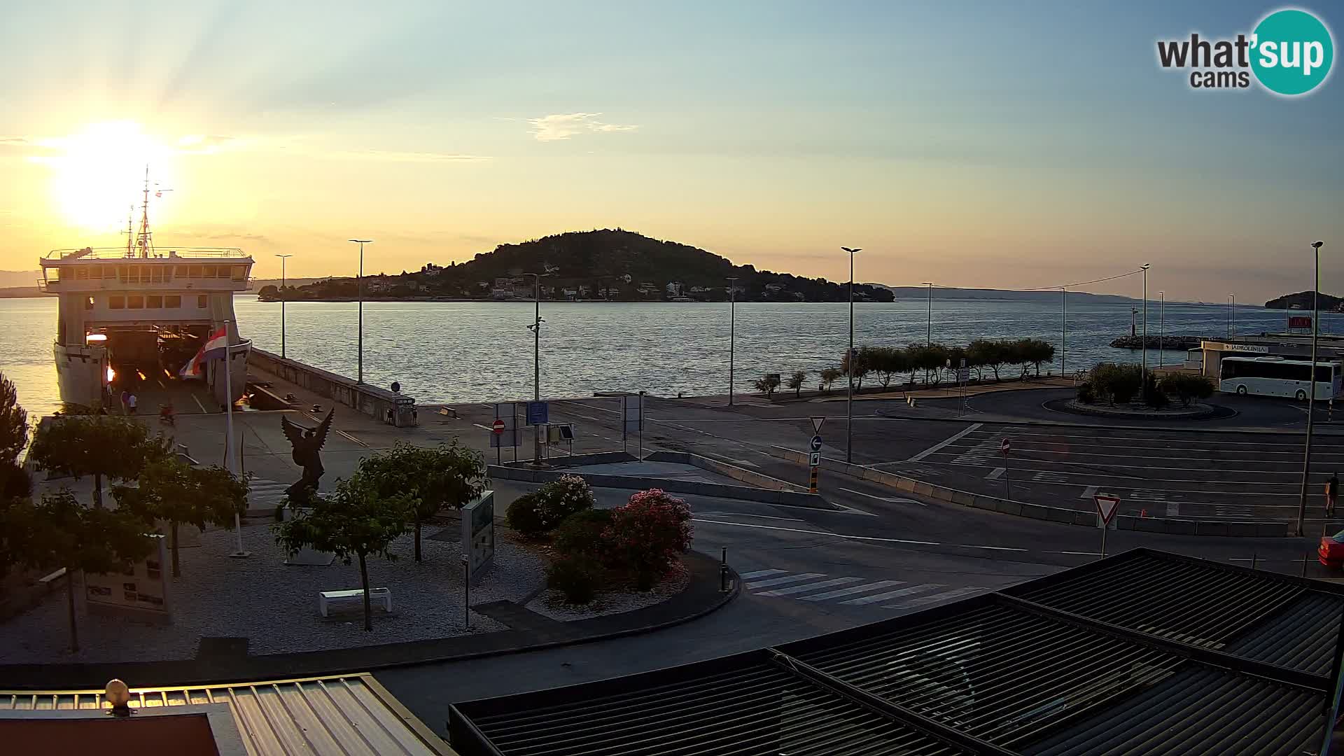 UGLJAN Webcam – Preko-Fähre nach Zadar