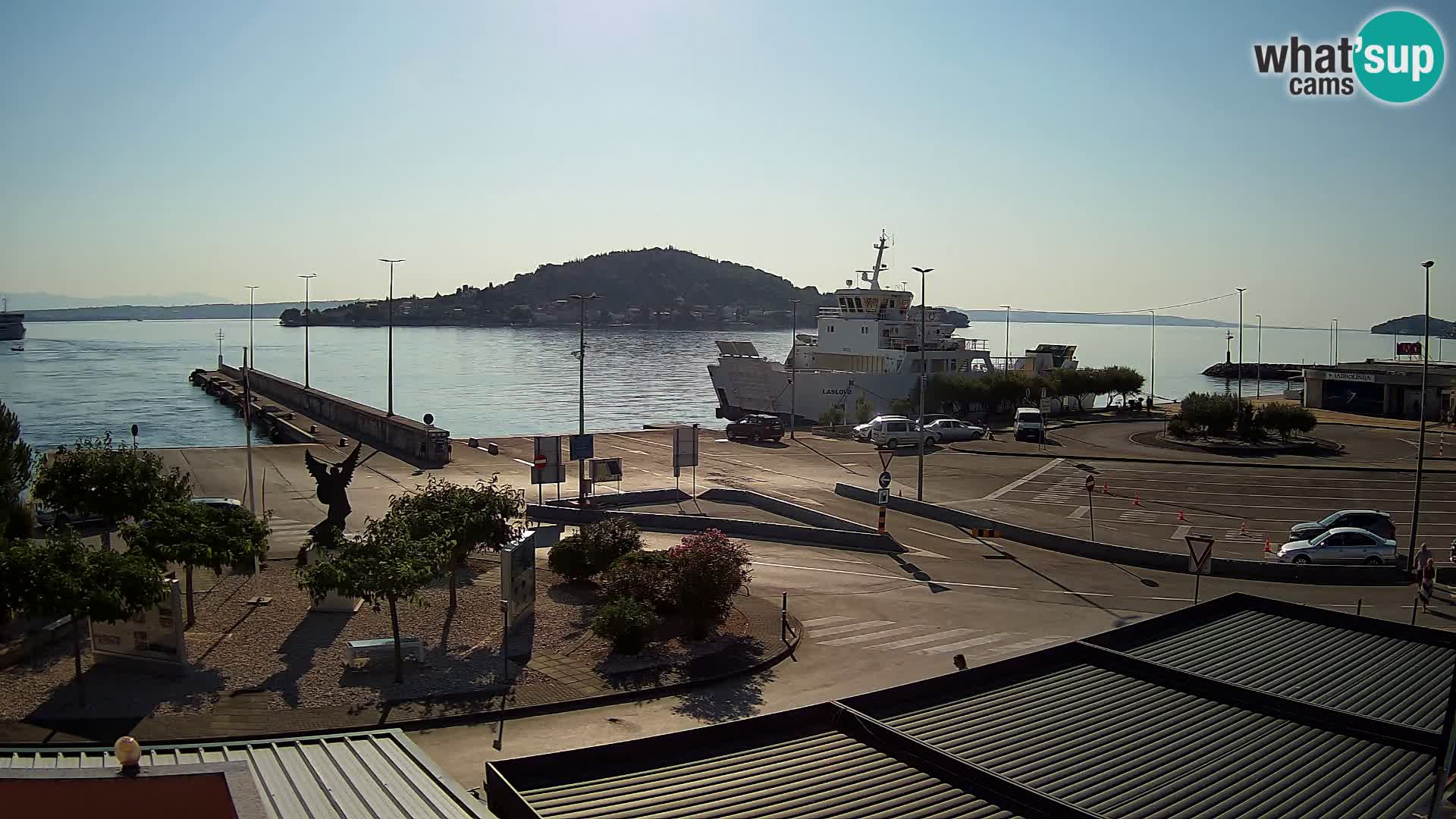 Spletna kamera Ugljan – trajekt Preko – Zadar