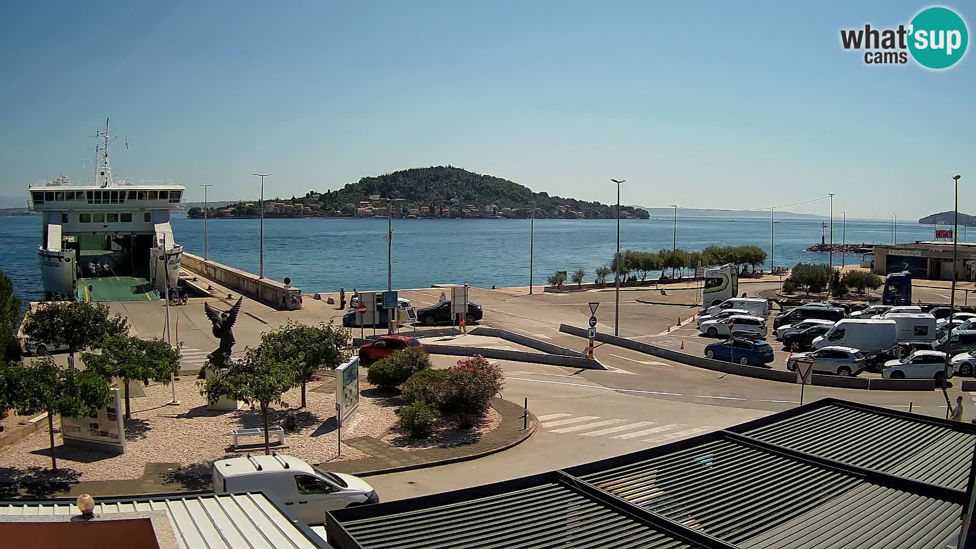 Cámara web UGLJAN – Transportar de Preko a Zadar