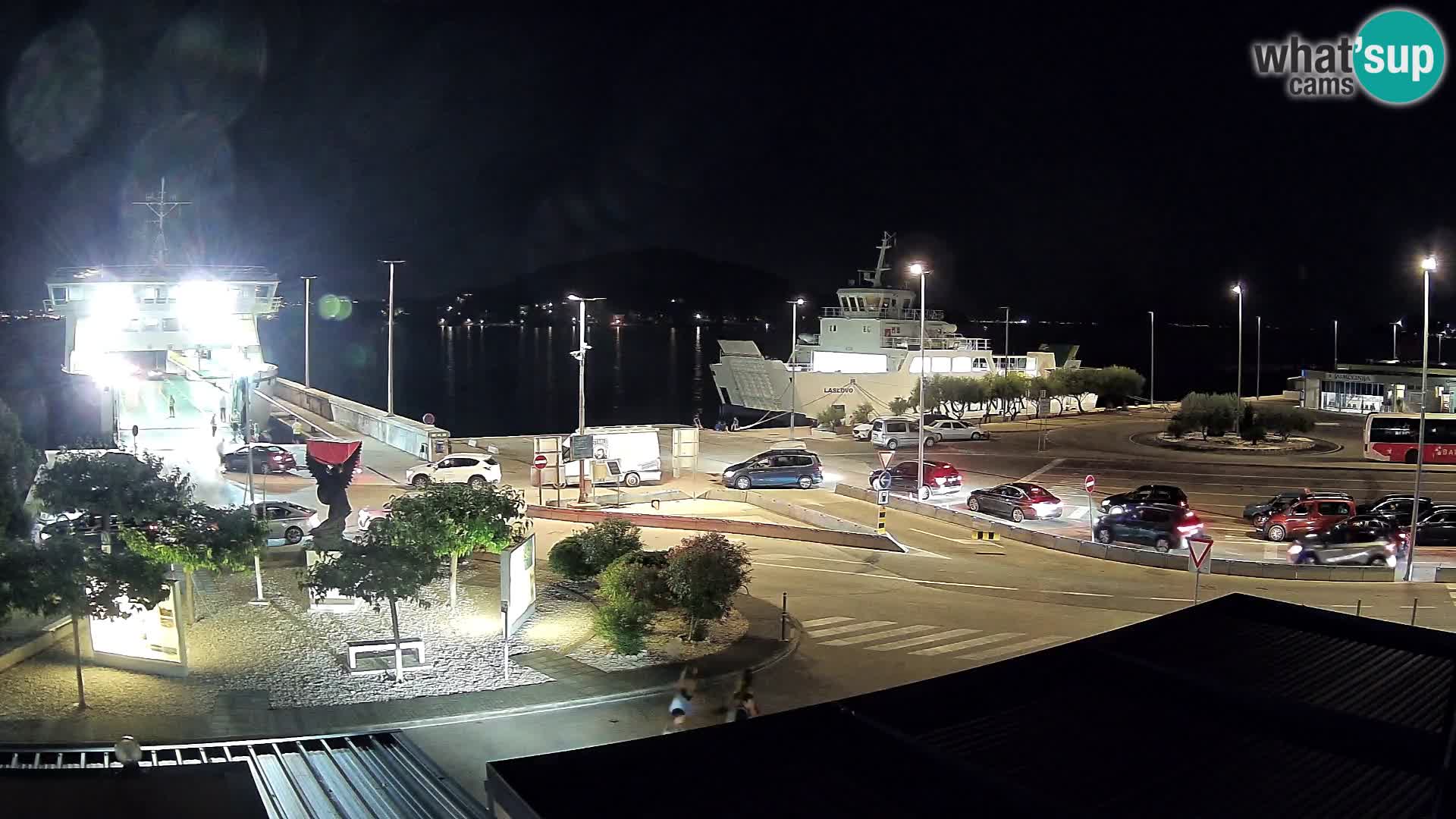 Webcam Ugliano – terminal traghetto da Preko a Zara