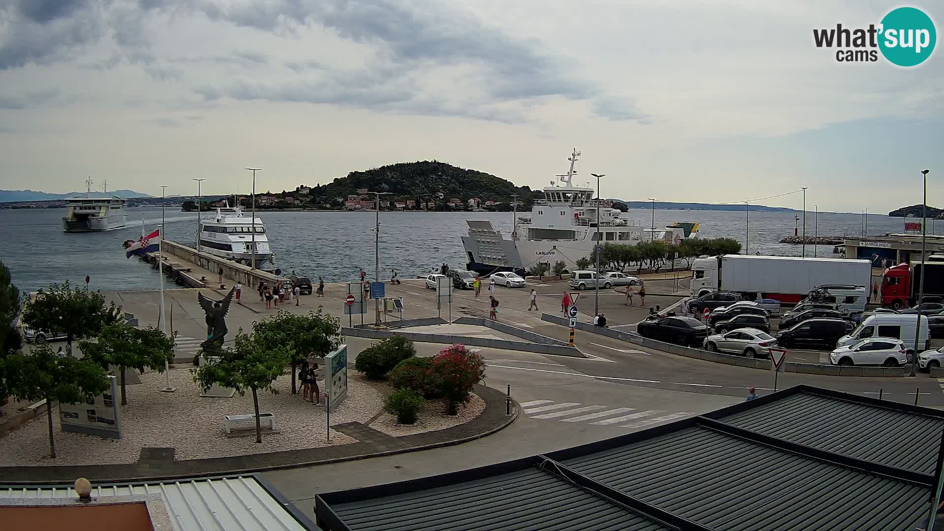 UGLJAN Webcam – Preko-Fähre nach Zadar