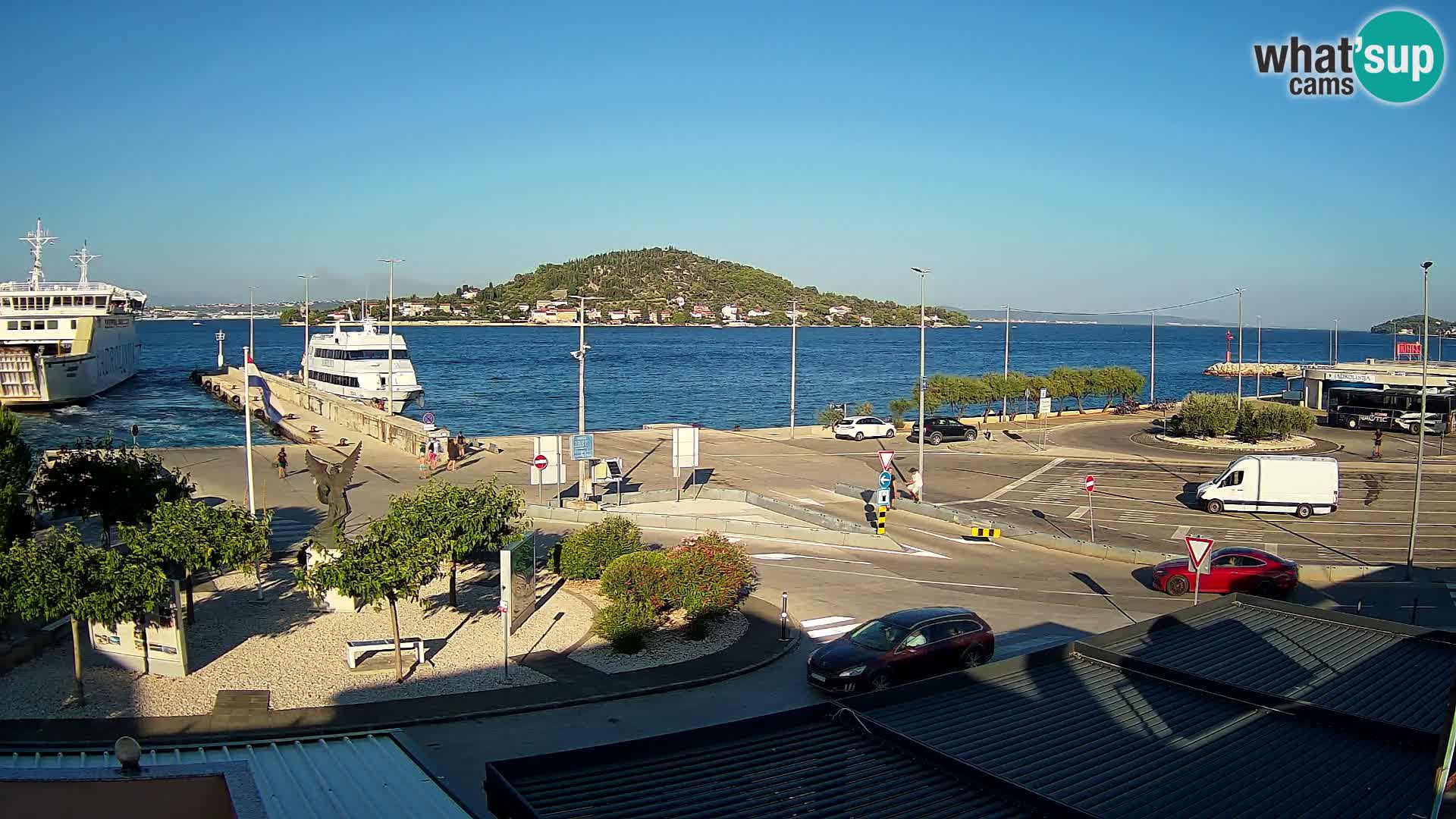 Web cam UGLJAN – Ferry de Preko à Zadar